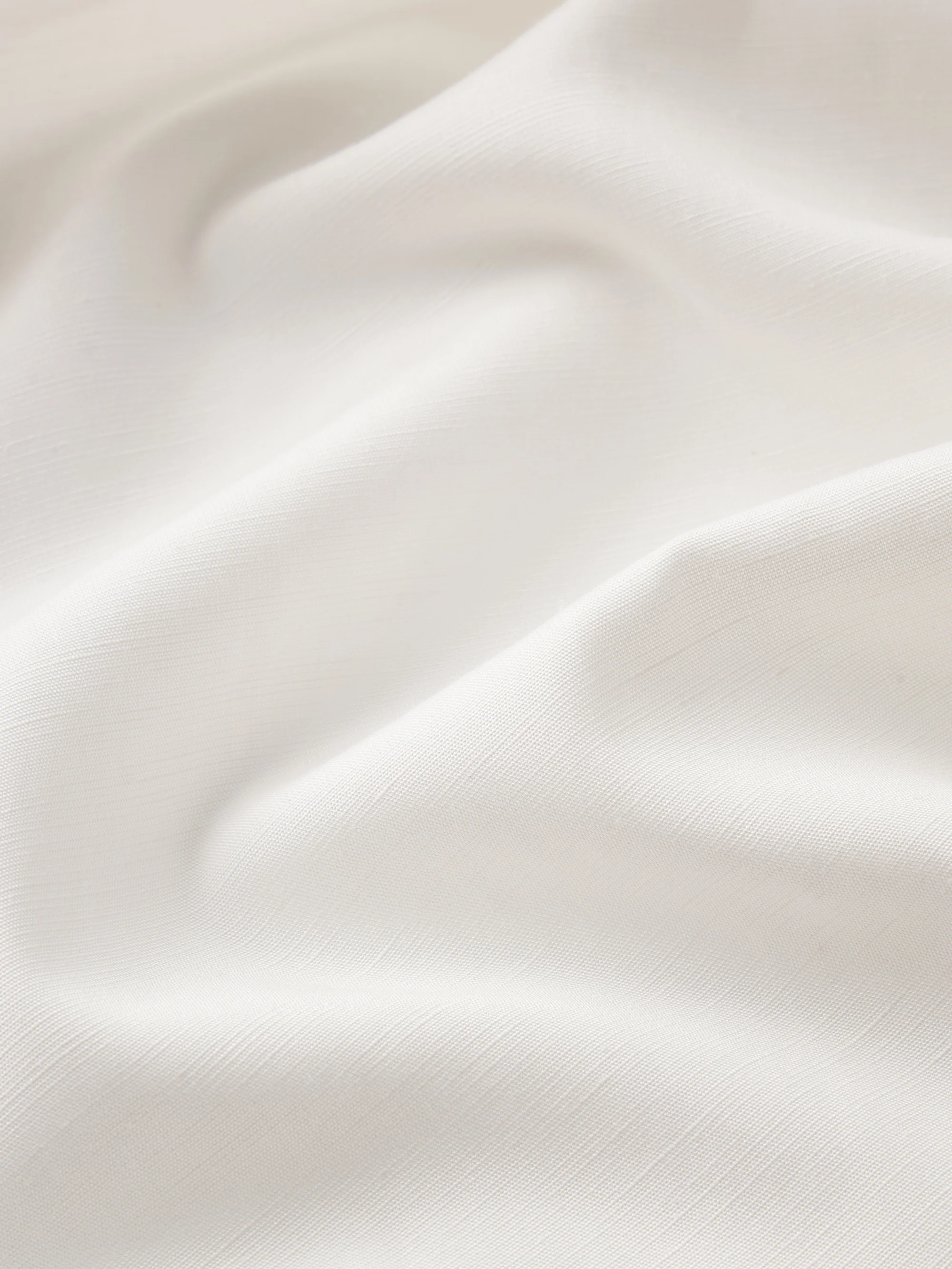 Linen Shirt -- White - Image 7