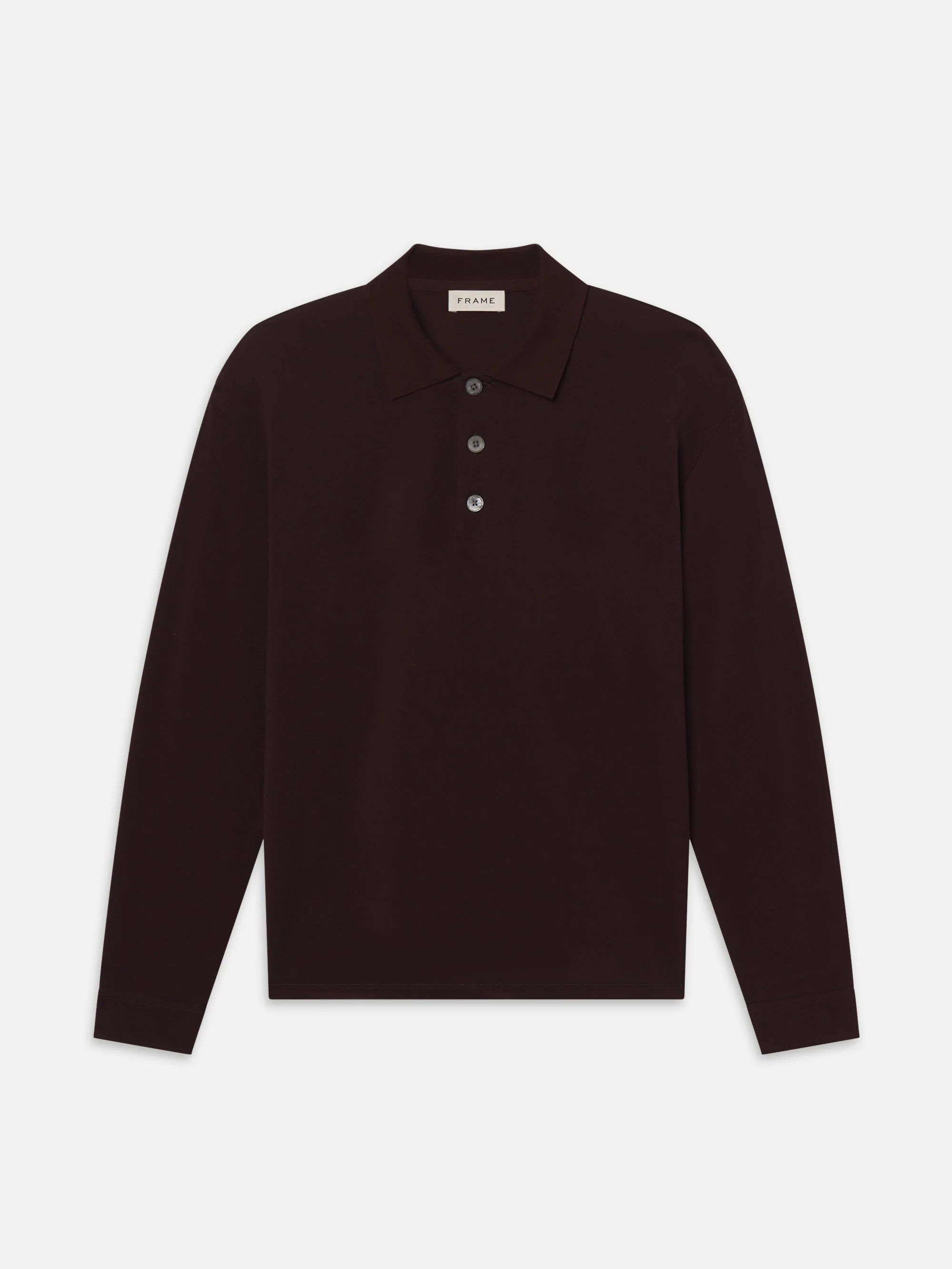 Long Sleeve Pique Polo - Image 2