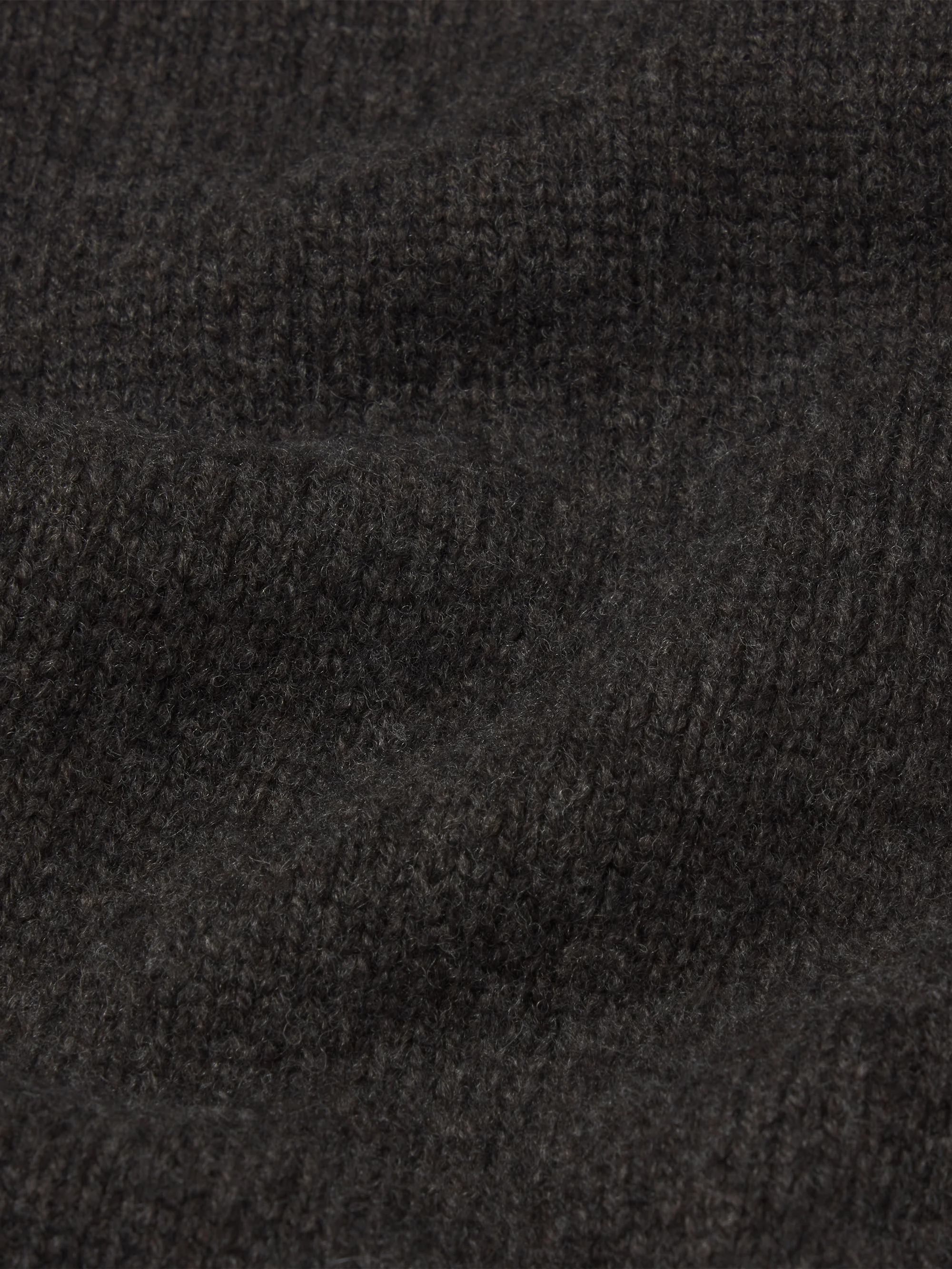 Long Sleeve Shirt Sweater -- Dark Mocha - Image 7