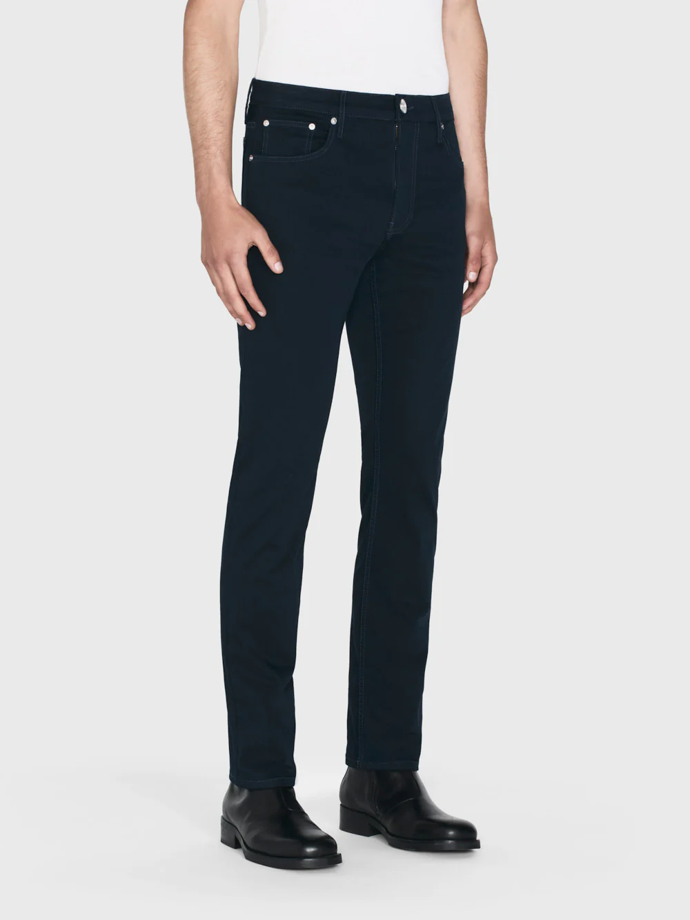 Modern Straight Stretch Twill -- Dark Navy - Image 4