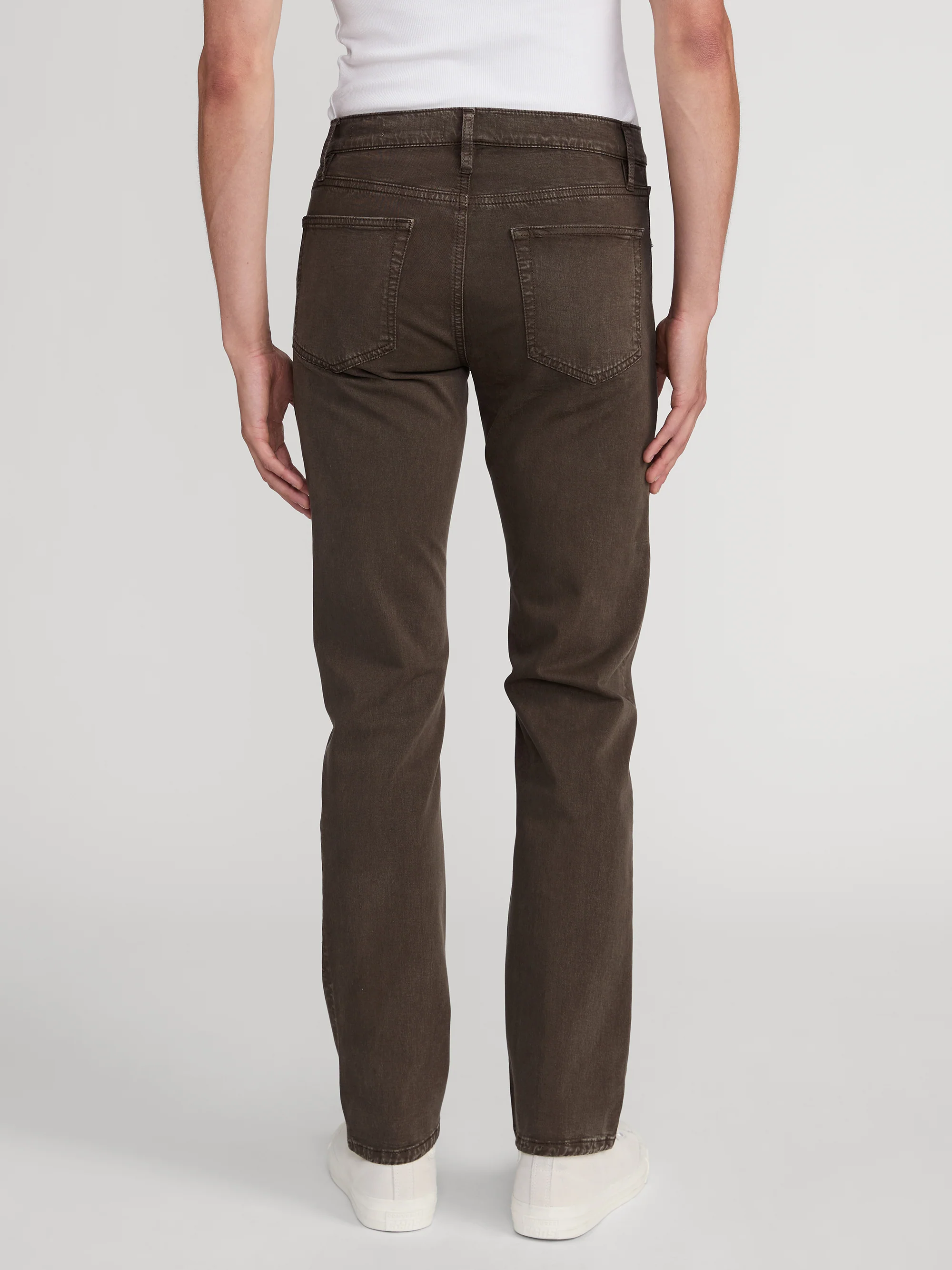 Modern Straight Stretch Twill -- Mocha - Image 5