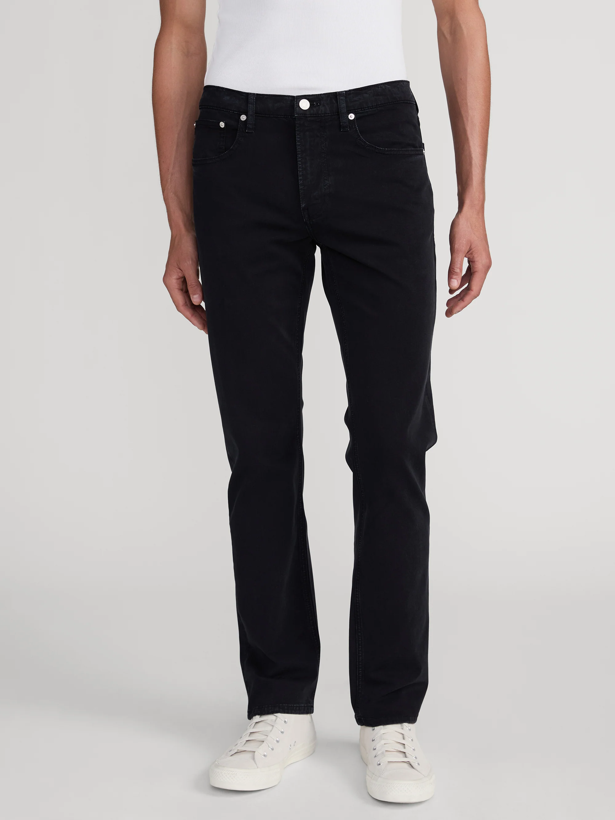 Modern Straight Stretch Twill -- Navy - Image 2