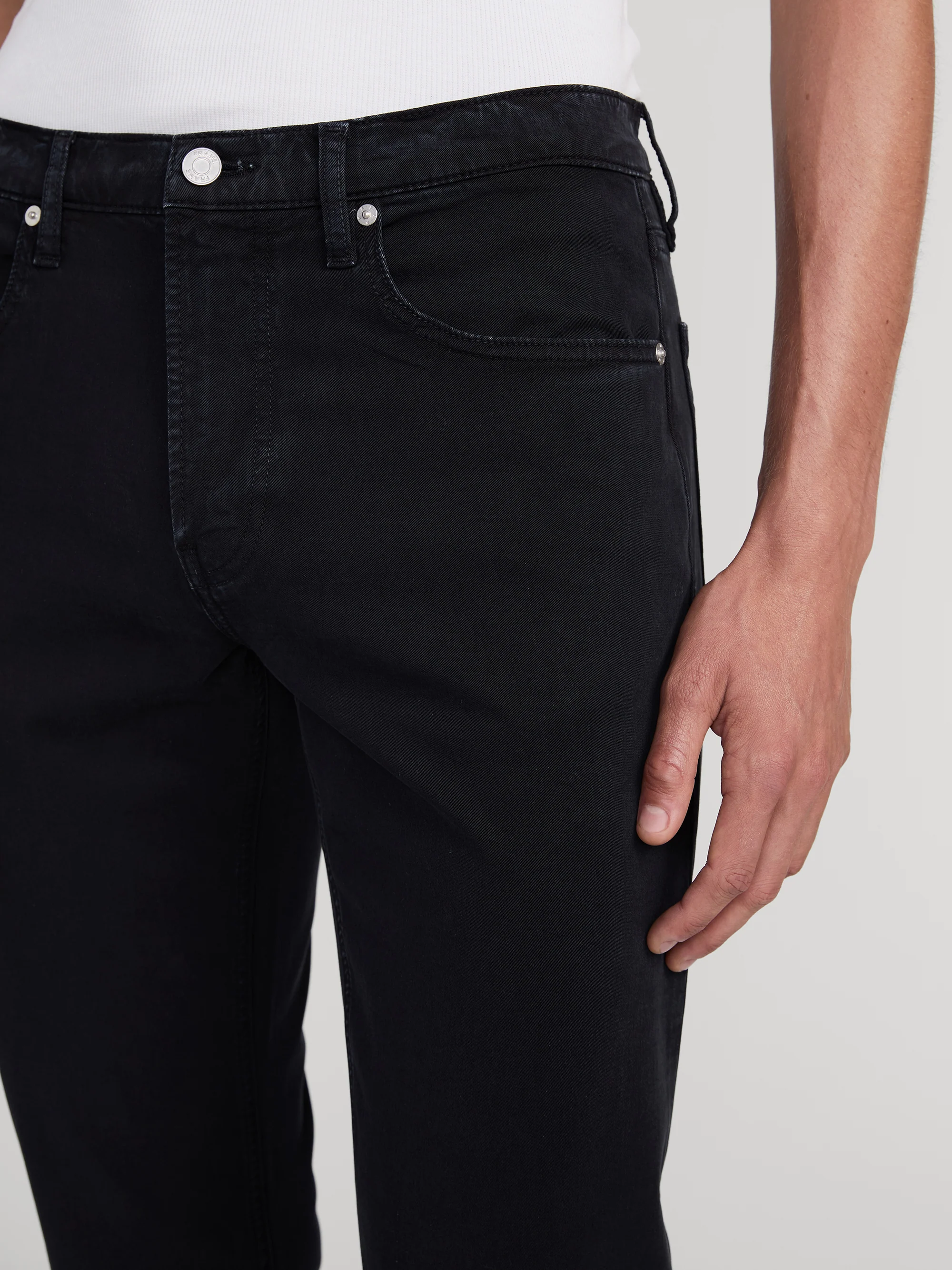 Modern Straight Stretch Twill -- Navy - Image 3