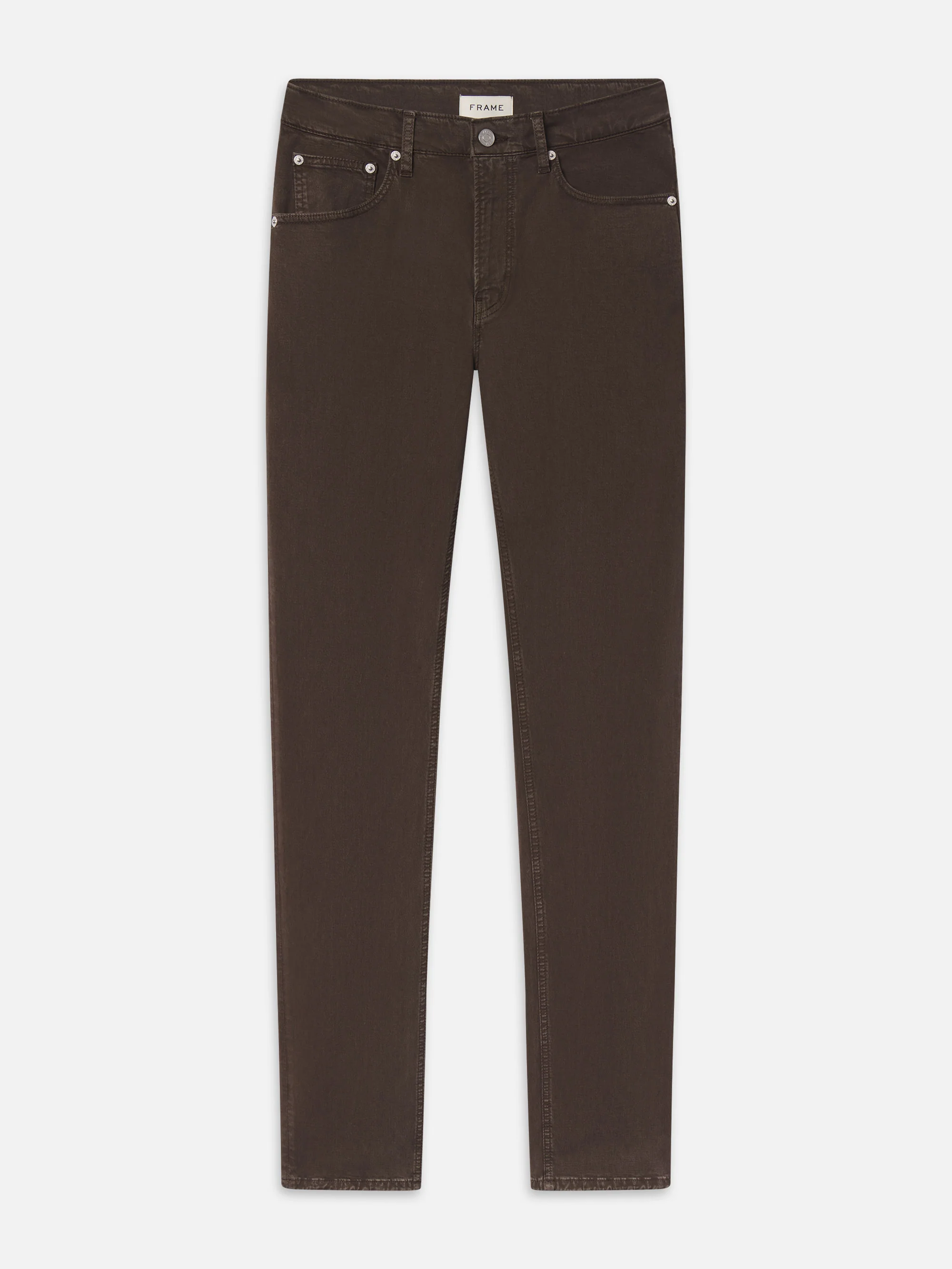 Modern Straight Stretch Twill -- Mocha