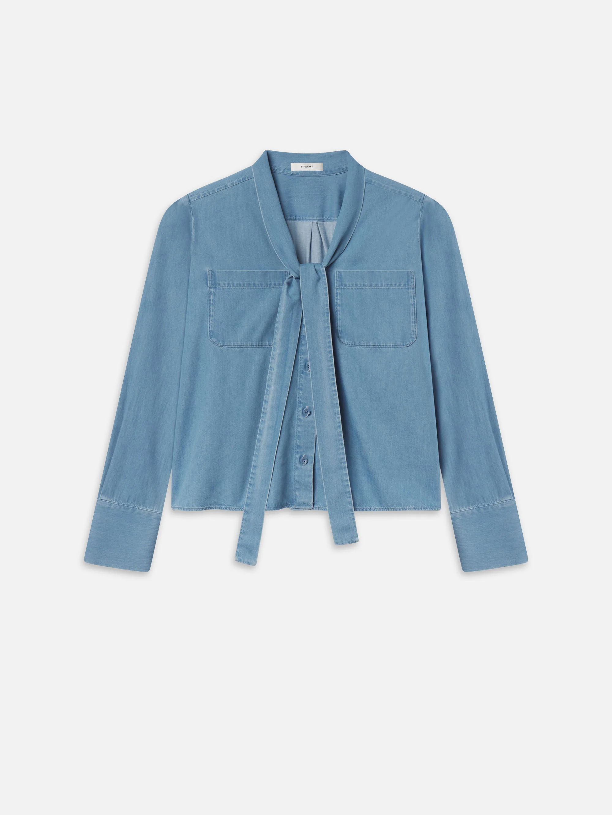 Modern Tie Blouse - Image 6