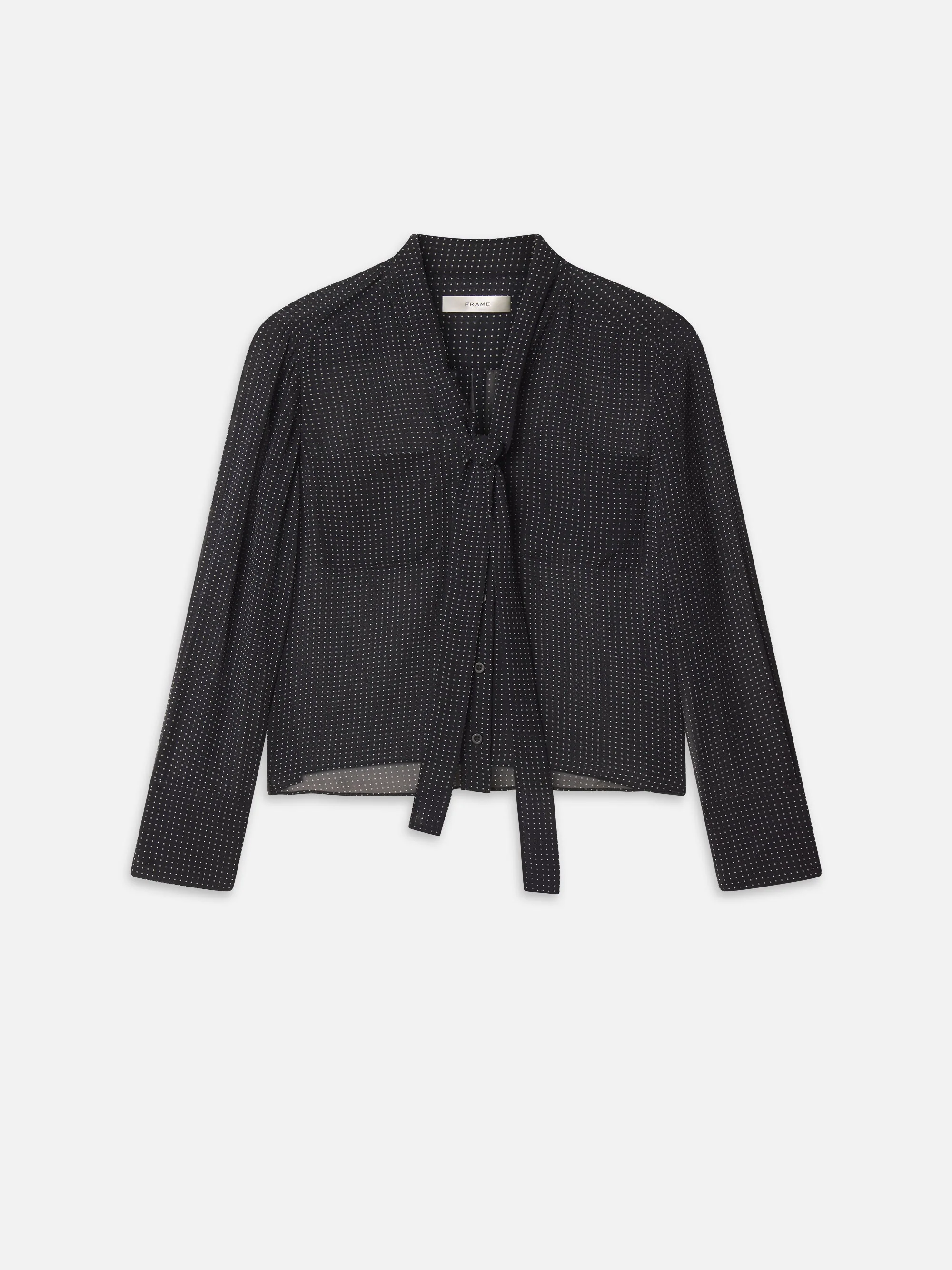 Modern Tie Blouse - Image 7