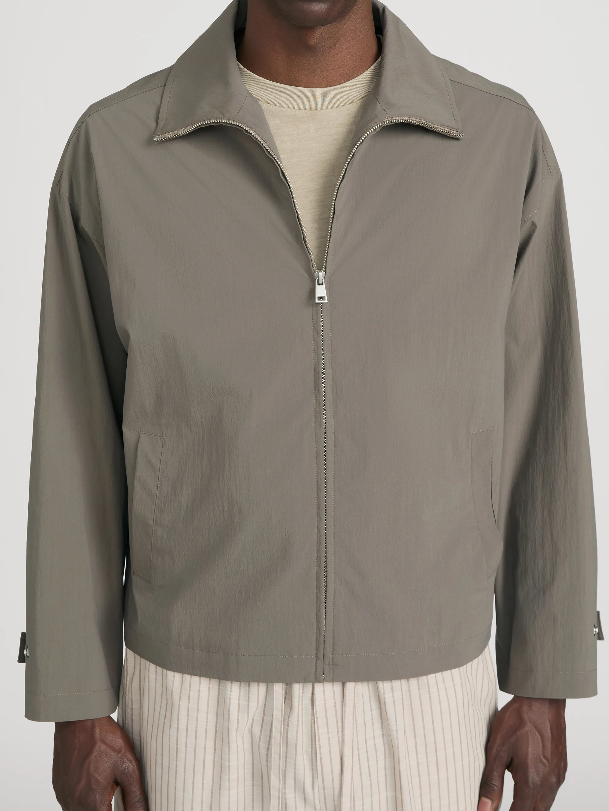 Nylon Jacket -- Grey - Image 3