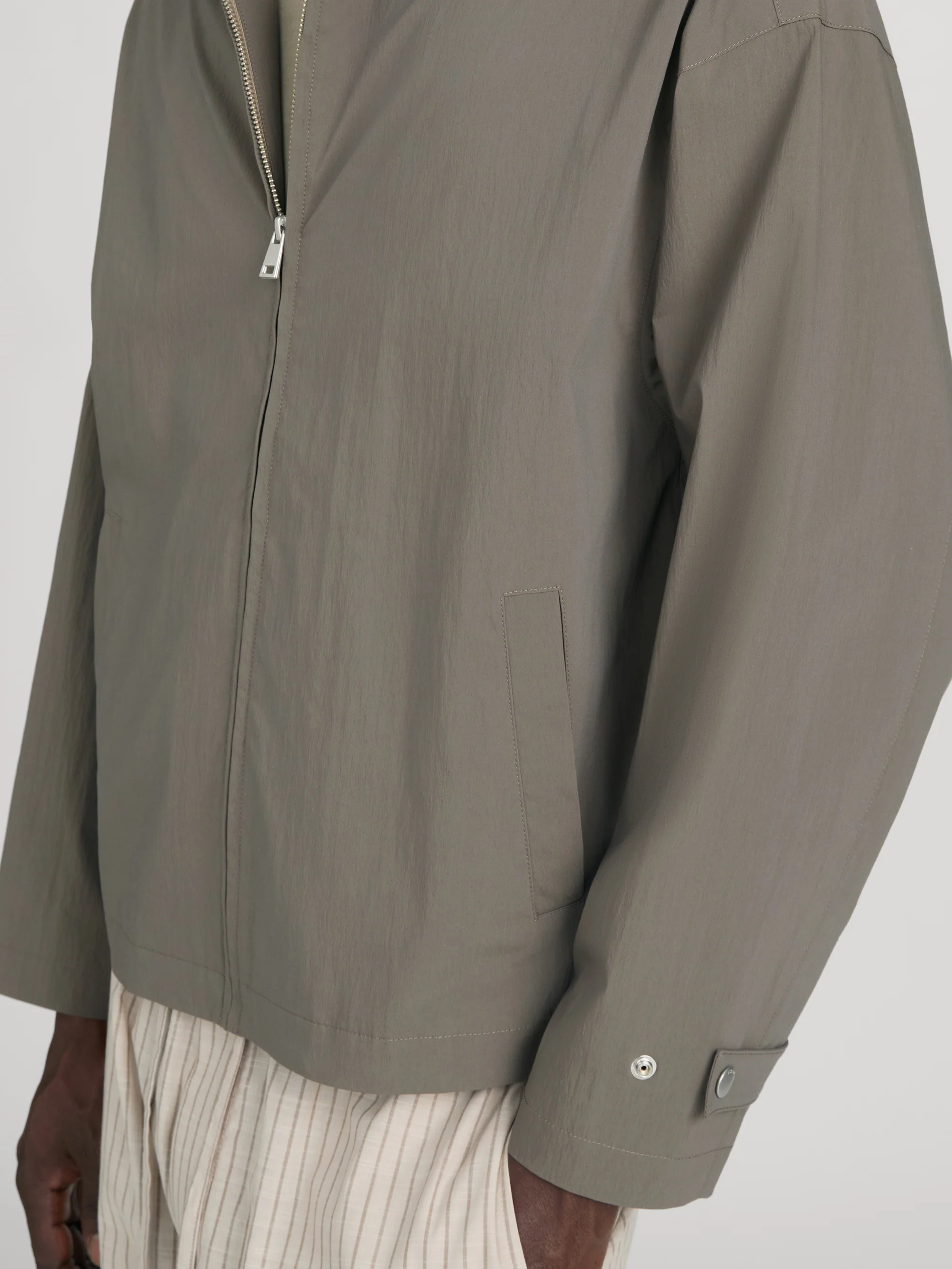 Nylon Jacket -- Grey - Image 5