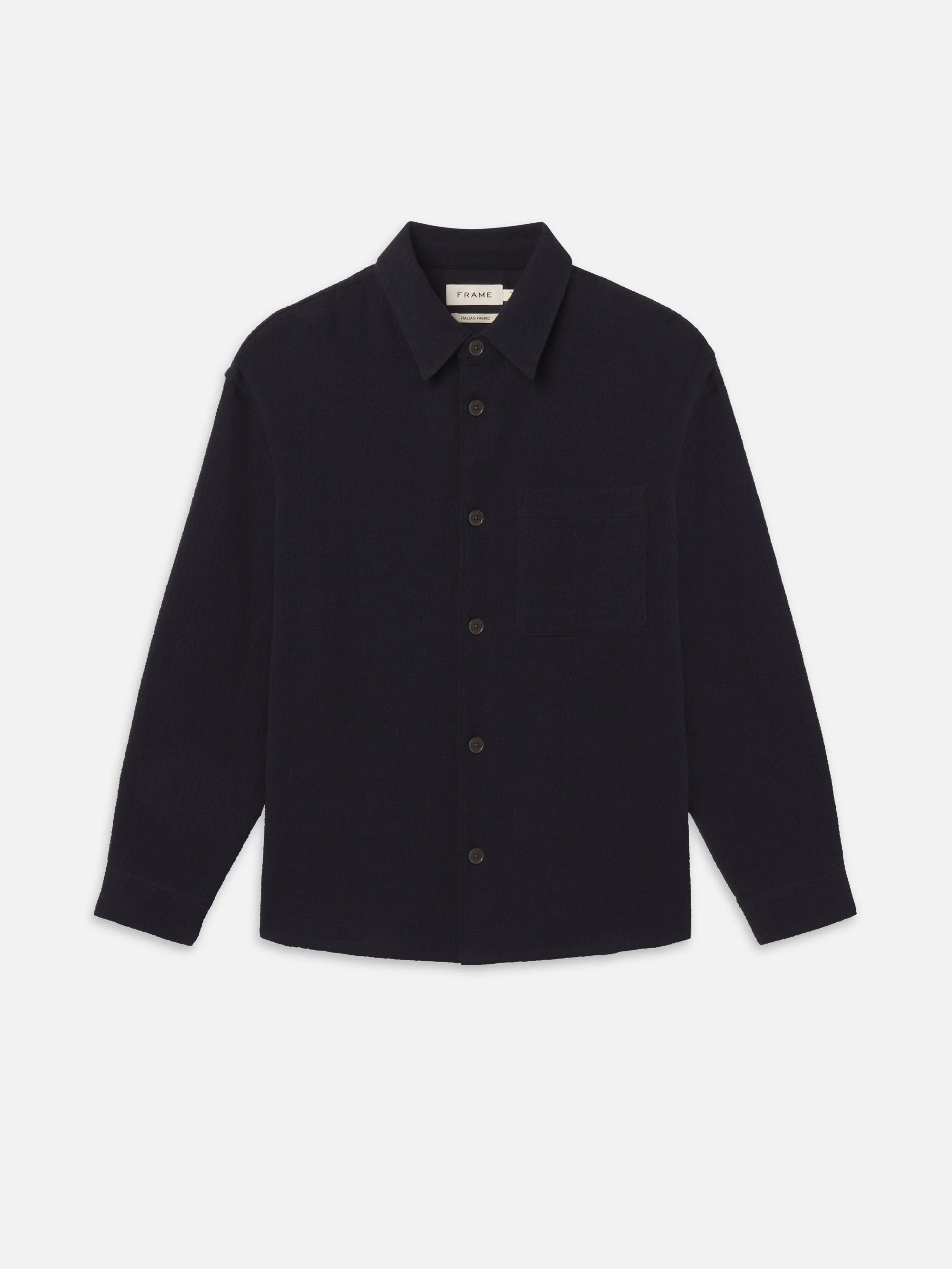 Open Weave Shirt -- Dark Navy
