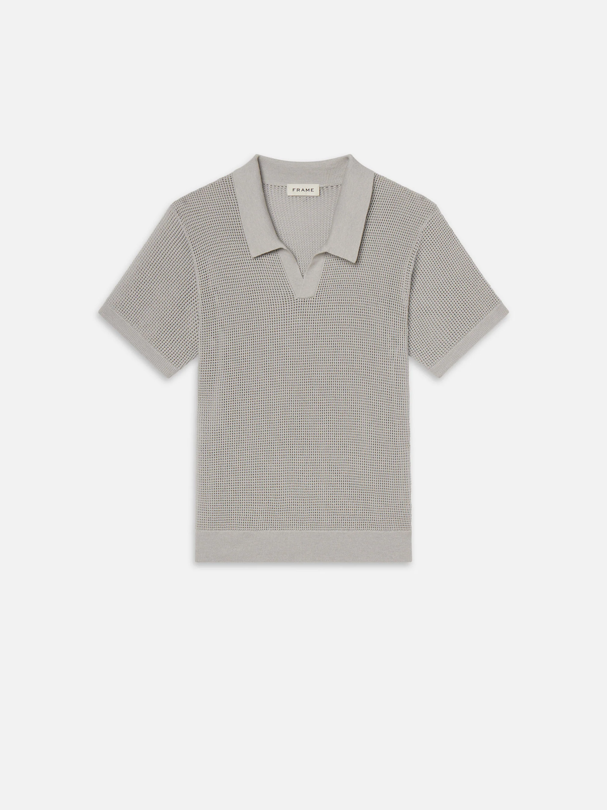 Open Weave Polo Sweater - Image 2