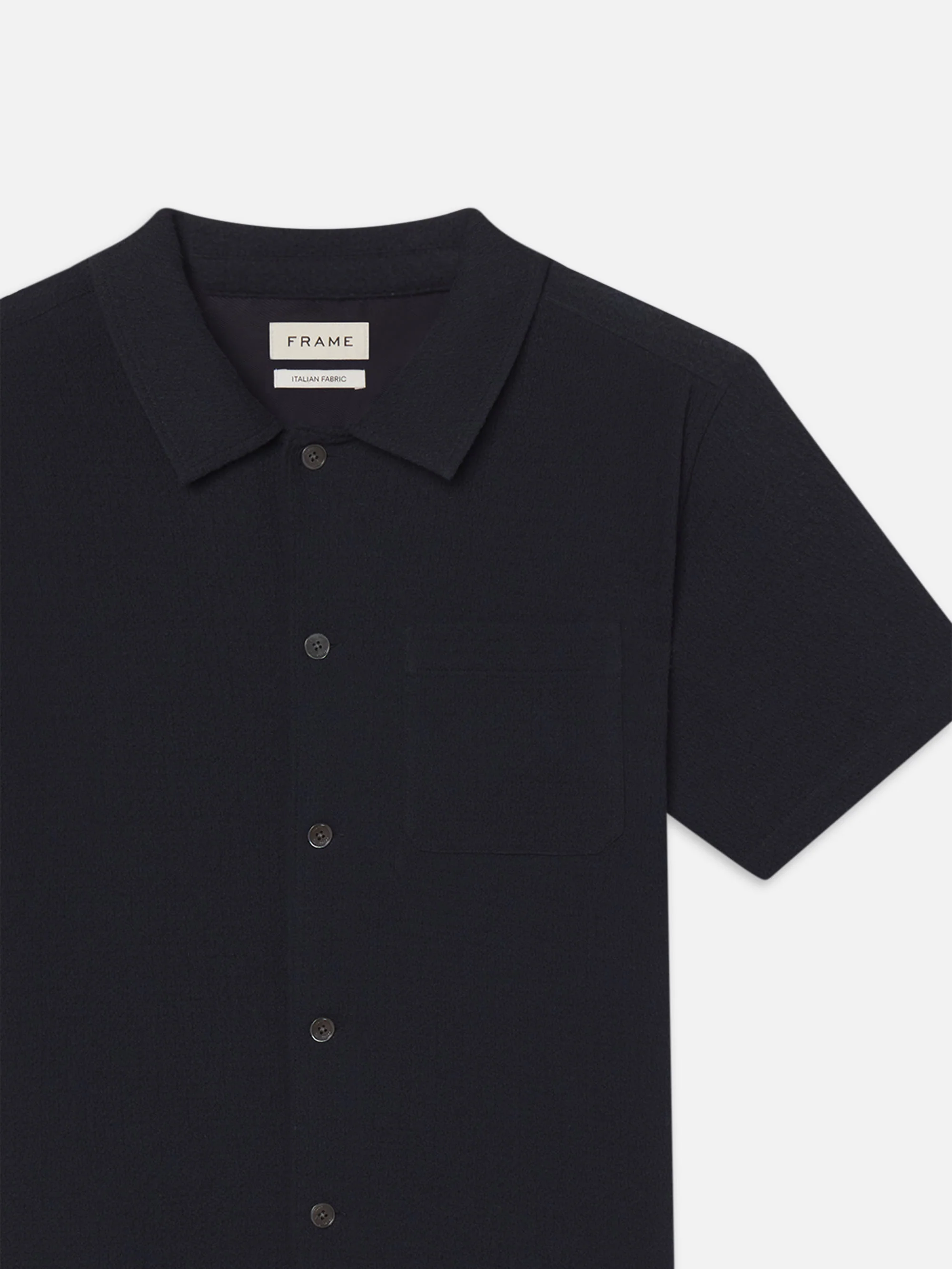 Open Weave Shirt -- Dark navy - Image 8