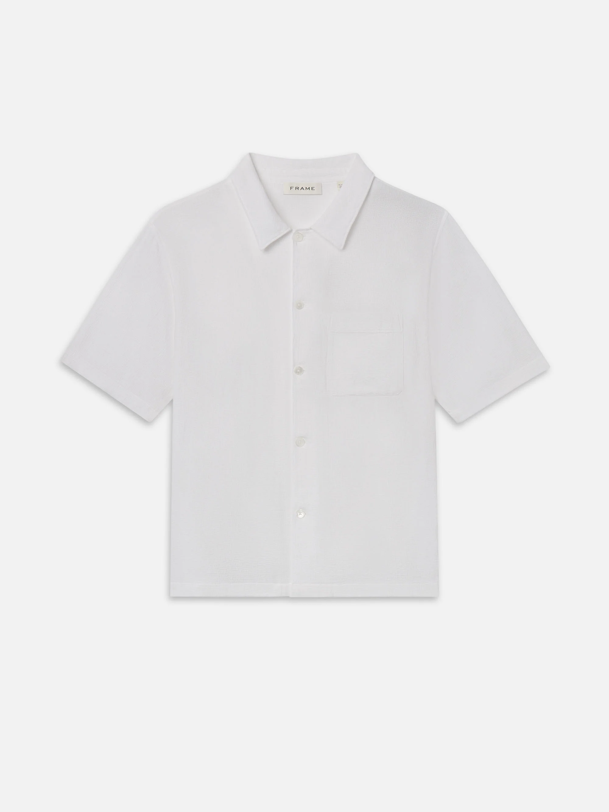 Open Weave Shirt -- White