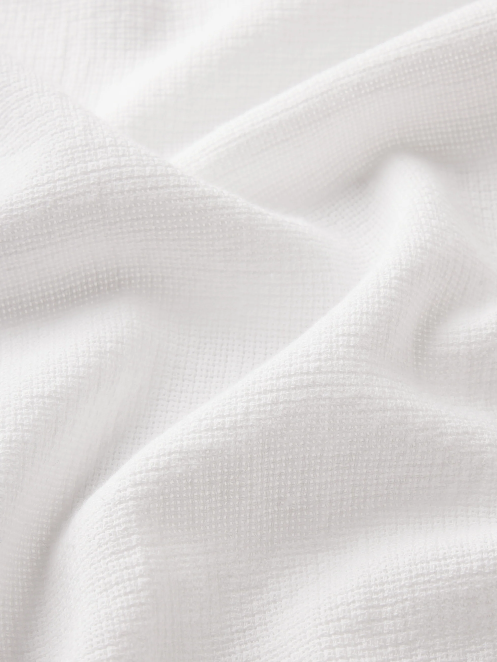 Open Weave Shirt -- White - Image 7