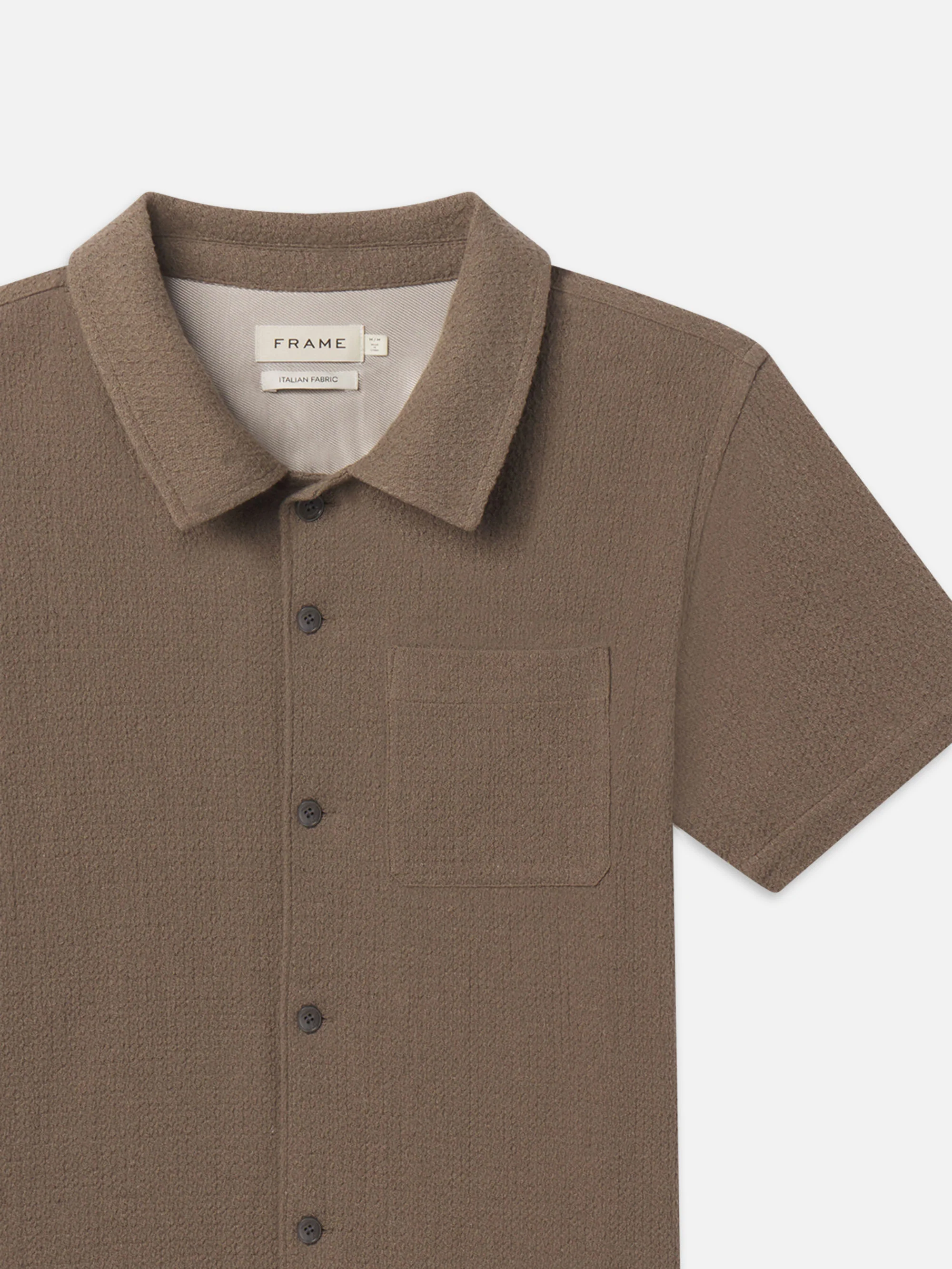 Open Weave Shirt -- Warm Grey - Image 2