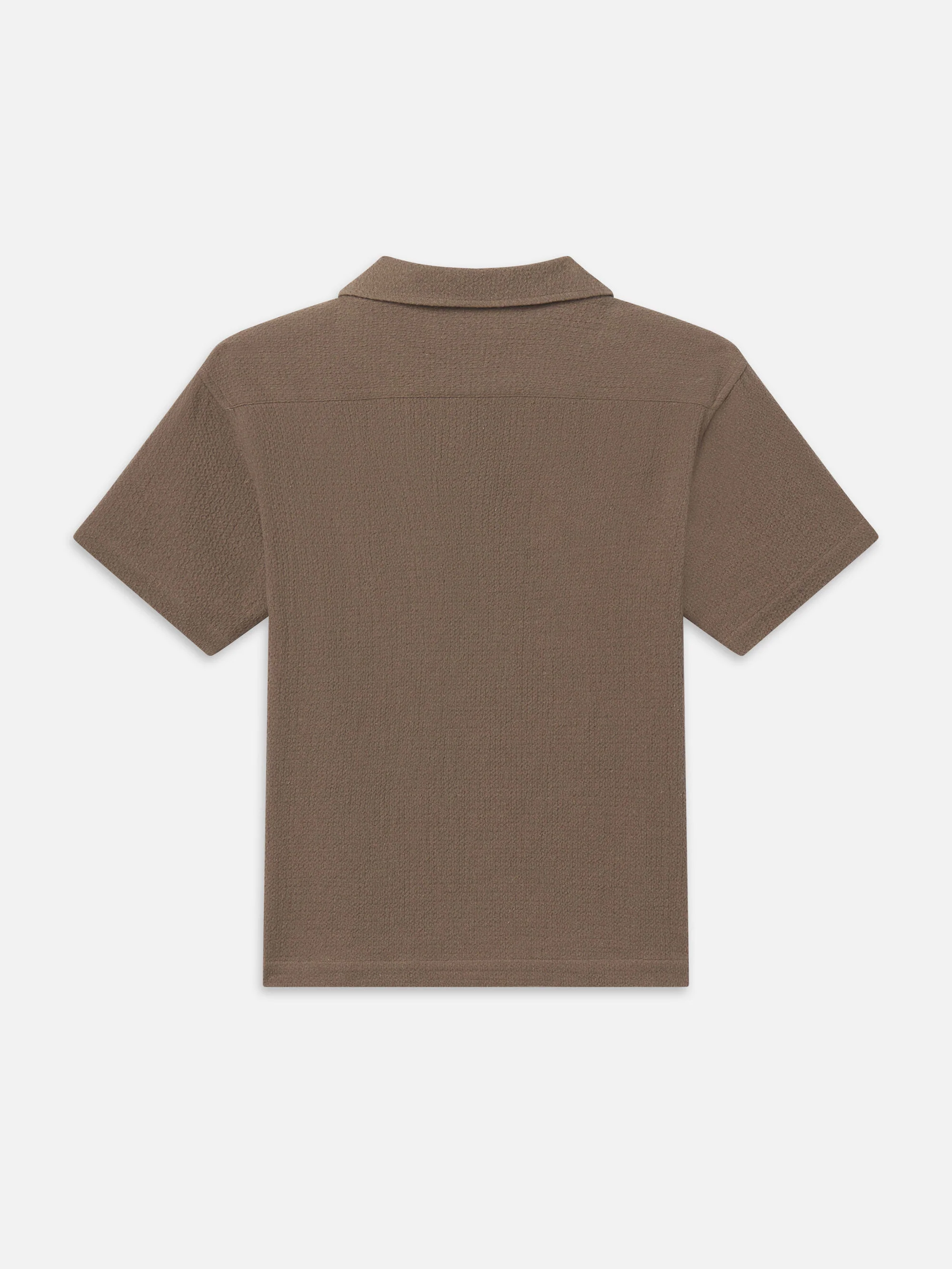 Open Weave Shirt -- Warm Grey - Image 3