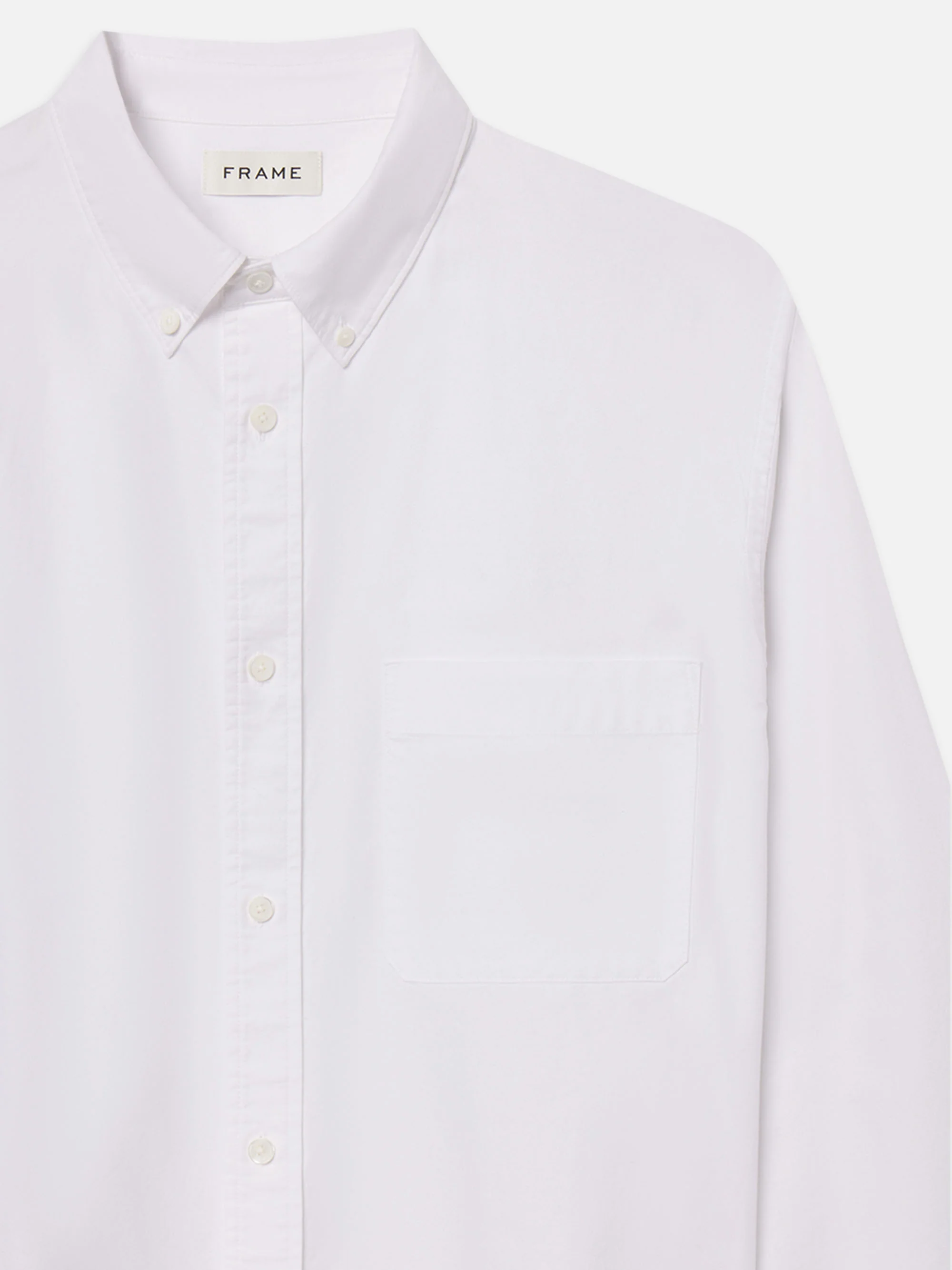 Oxford Shirt -- White - Image 2