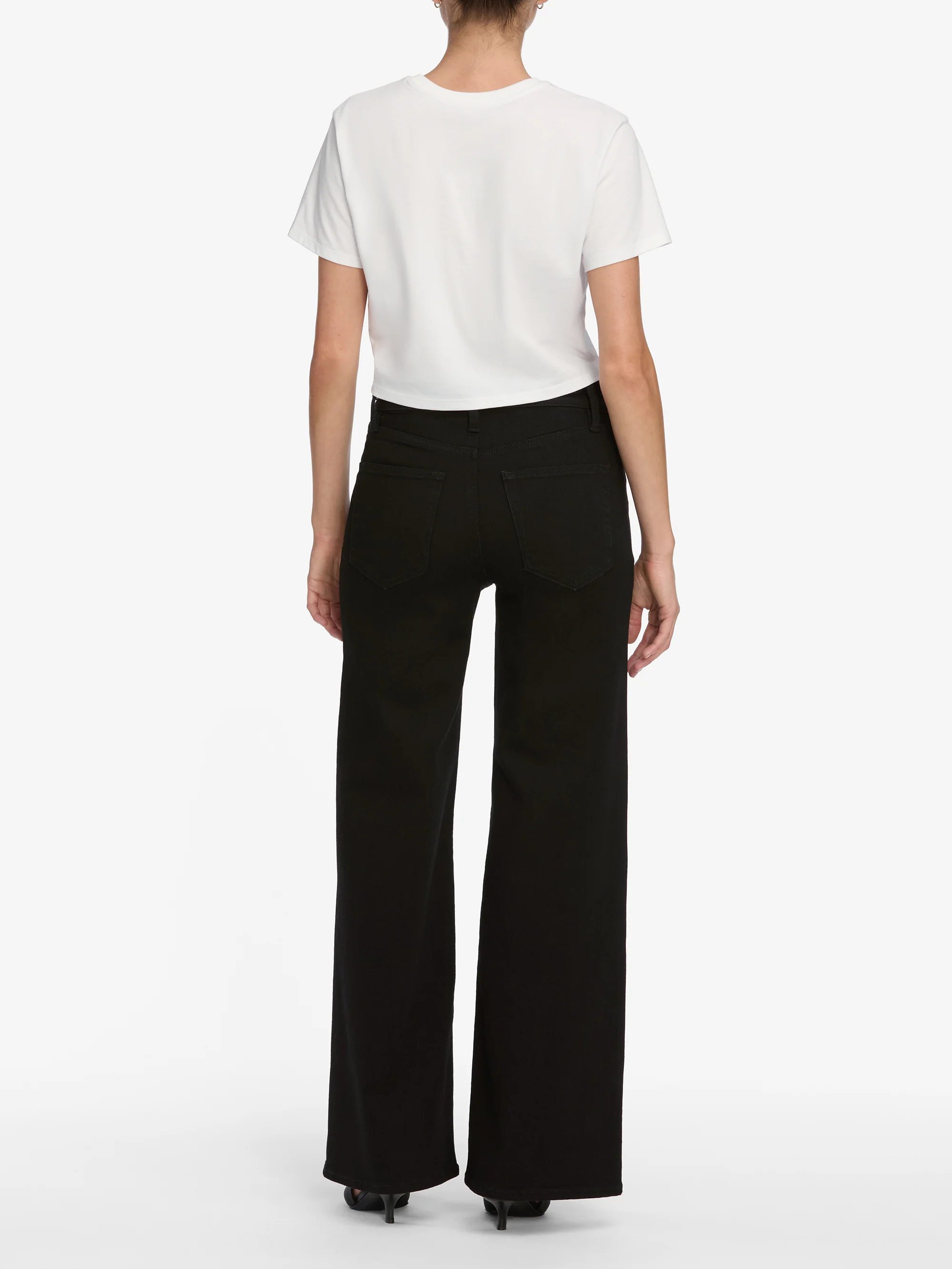 Le Pixie Slim Palazzo -- Black - Image 6