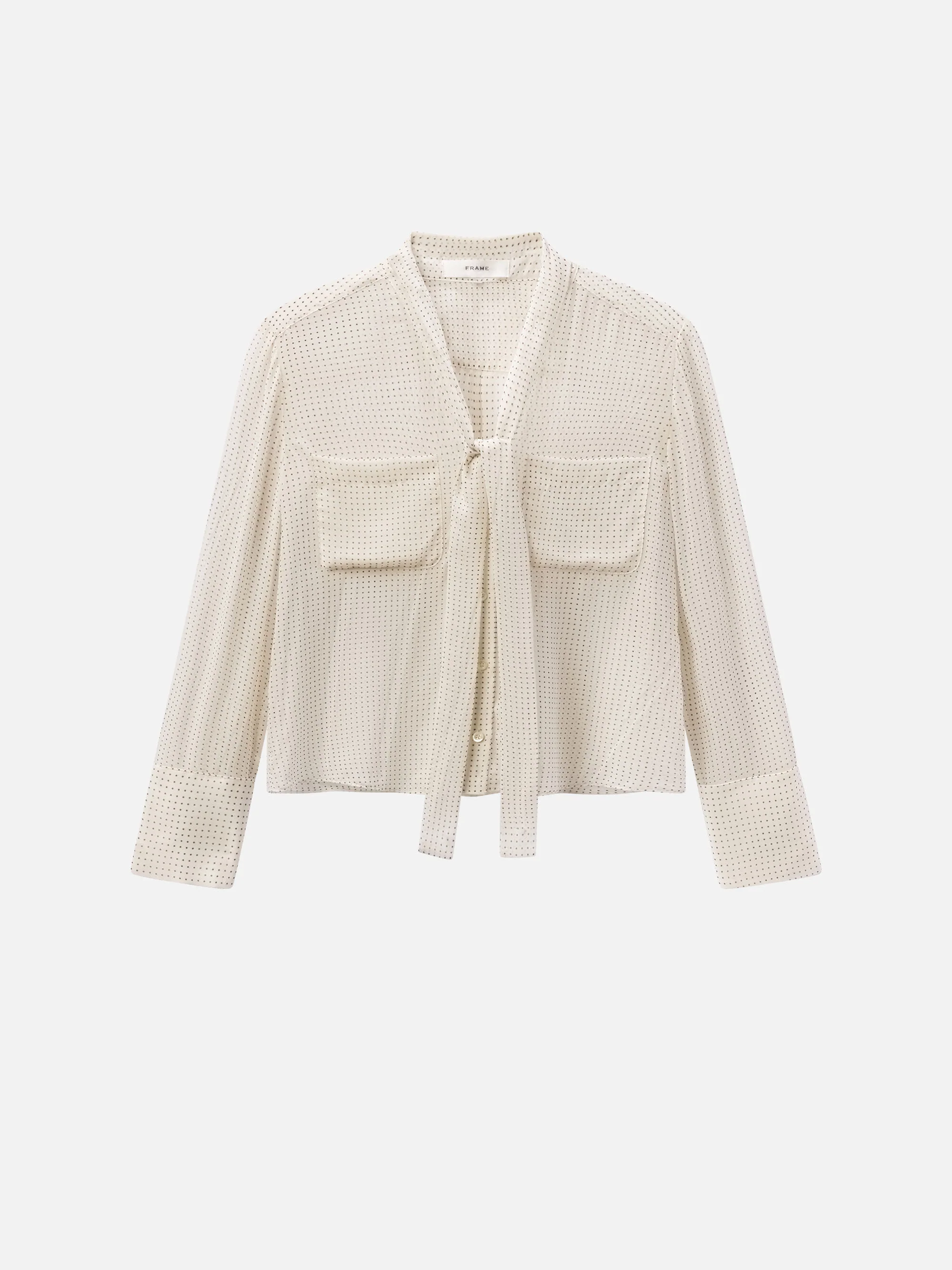 Modern Tie Blouse - Image 2