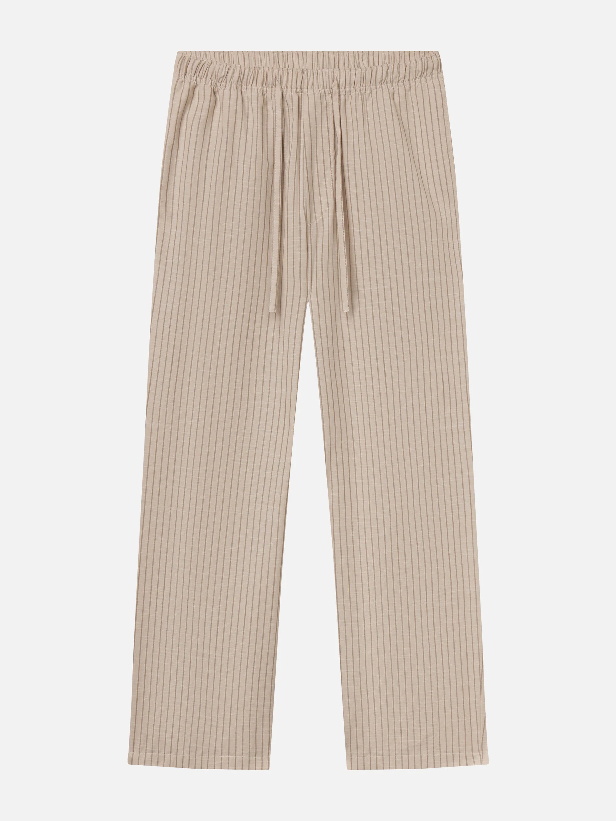 Pyjama Pants -- Beige Stripe