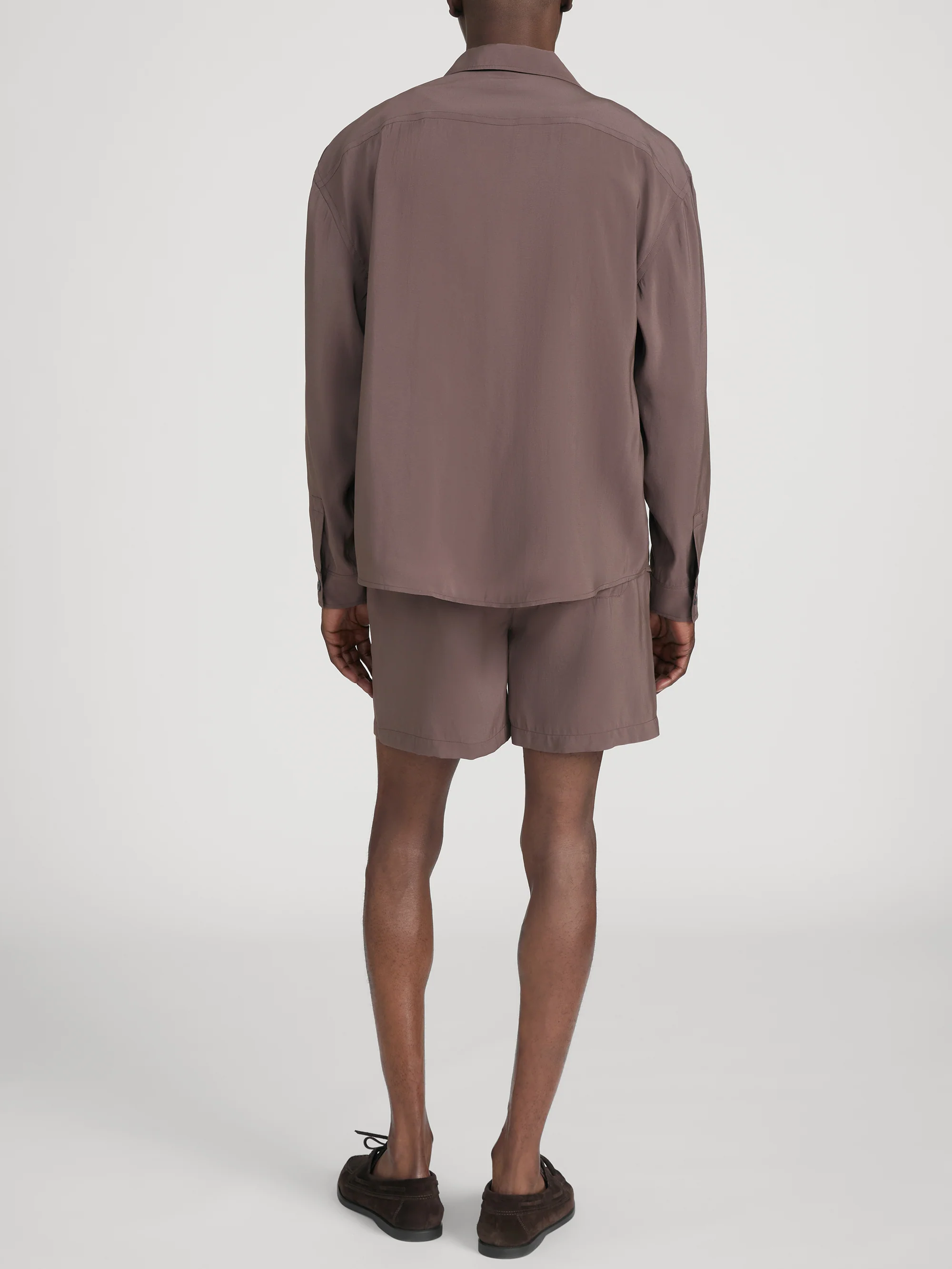 Pyjama Shirt -- Dusty Mauve - Image 5