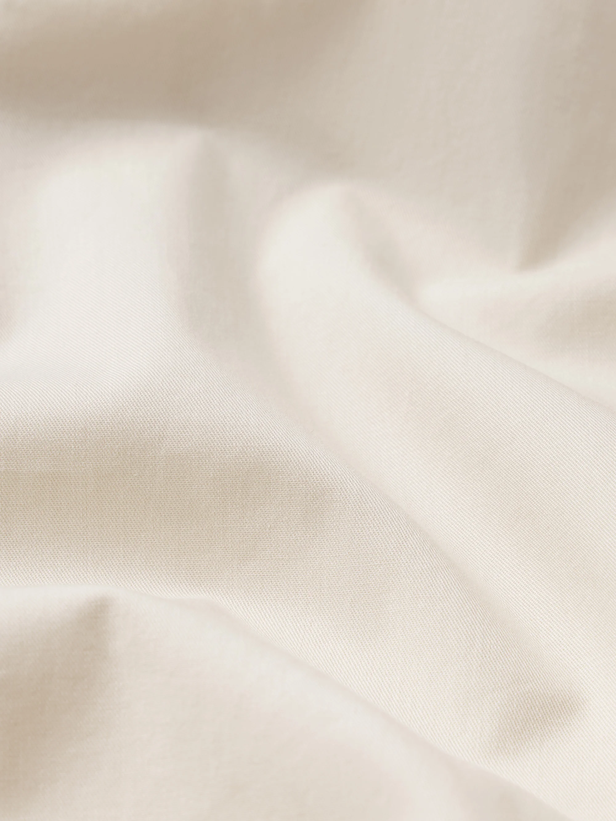 Relaxed Cotton Trousers -- Light Beige - Image 7