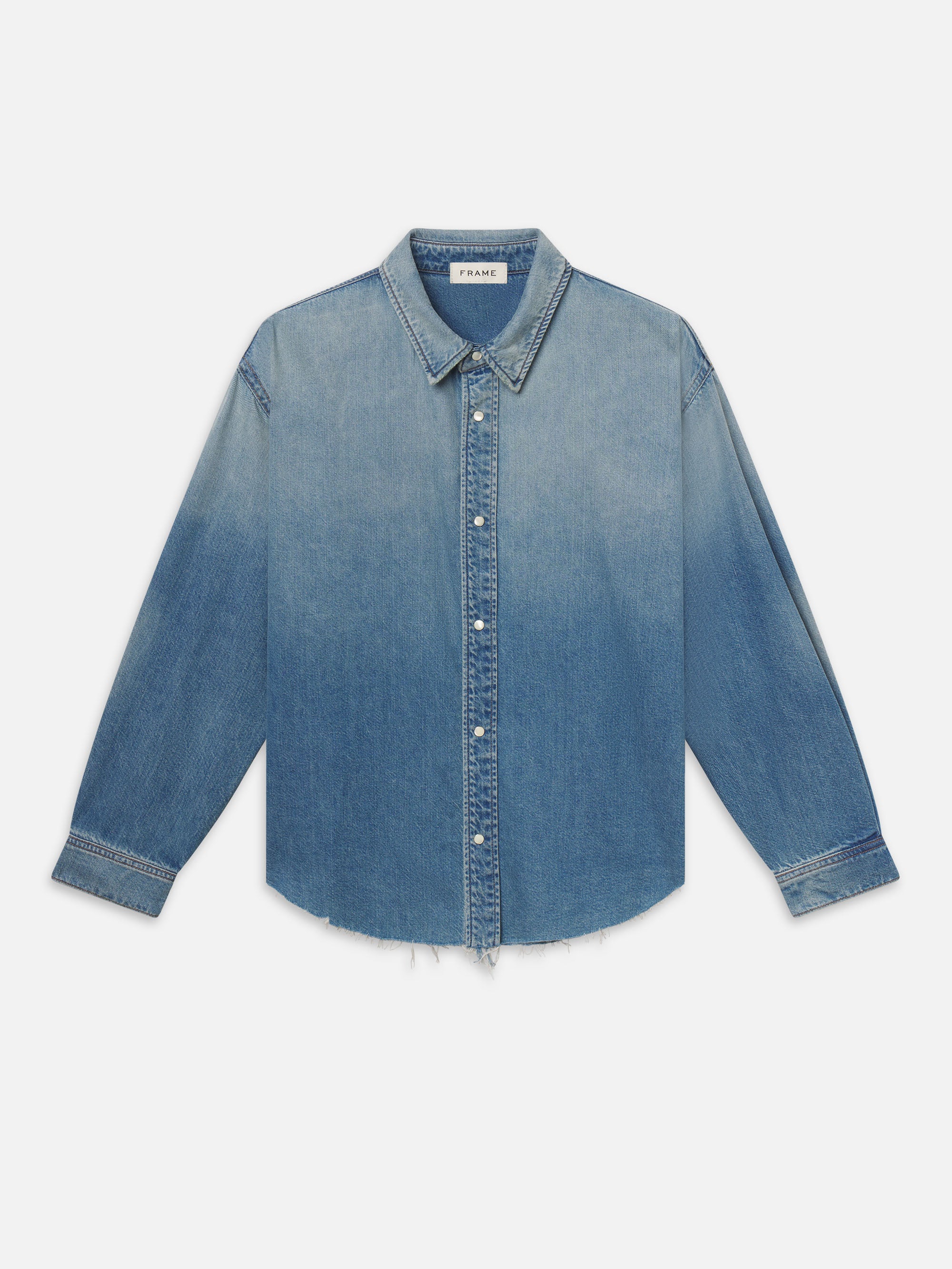 Relaxed Denim Shirt - Image 2