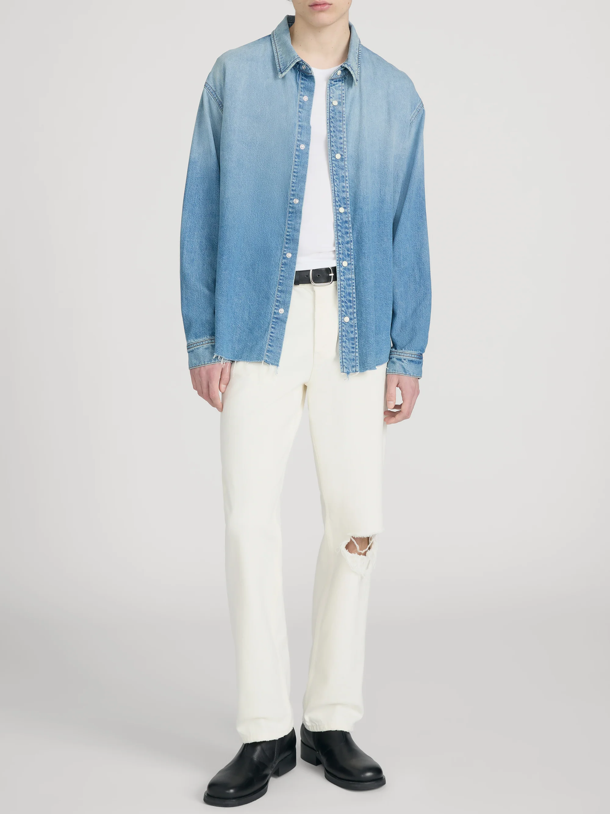 Relaxed Denim Shirt -- Suntrance - Image 2
