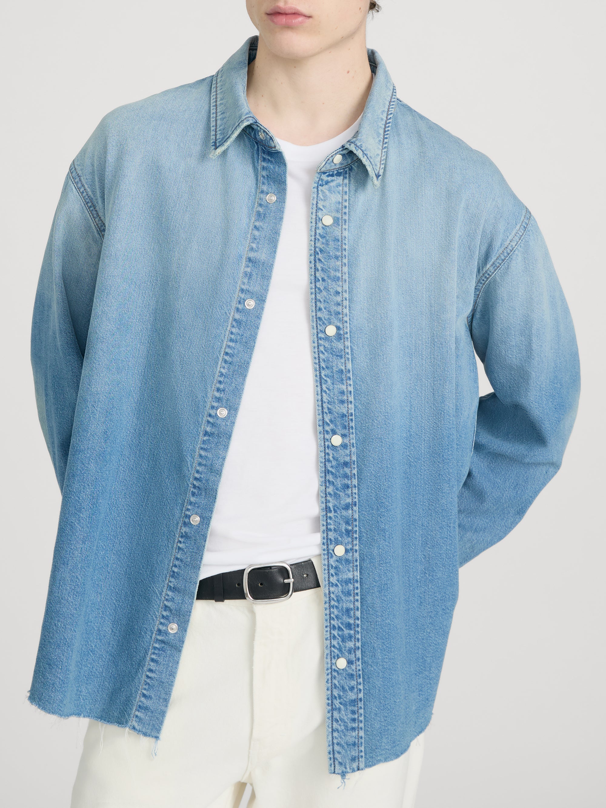 Relaxed Denim Shirt -- Suntrance - Image 3