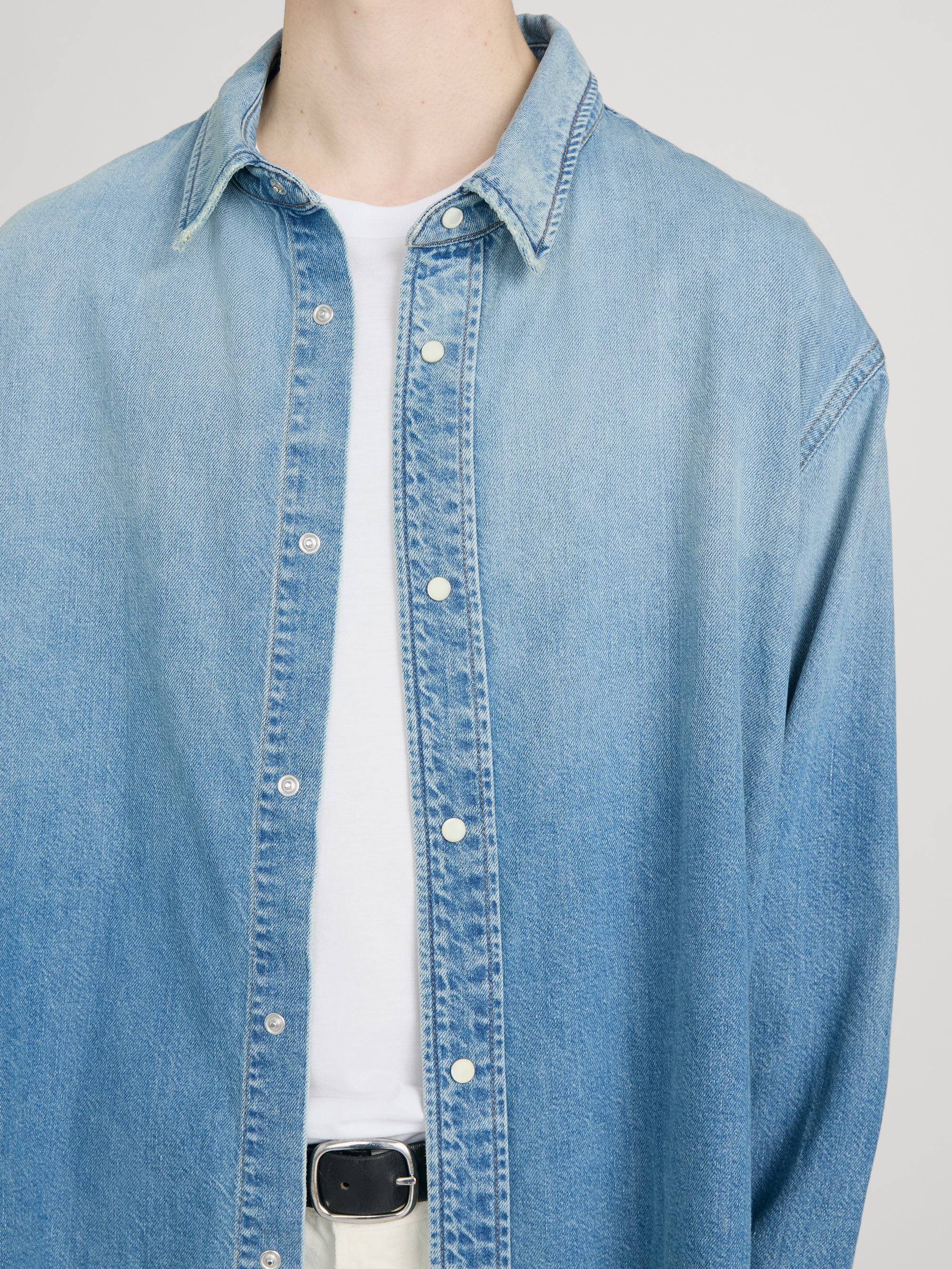 Relaxed Denim Shirt -- Suntrance - Image 5