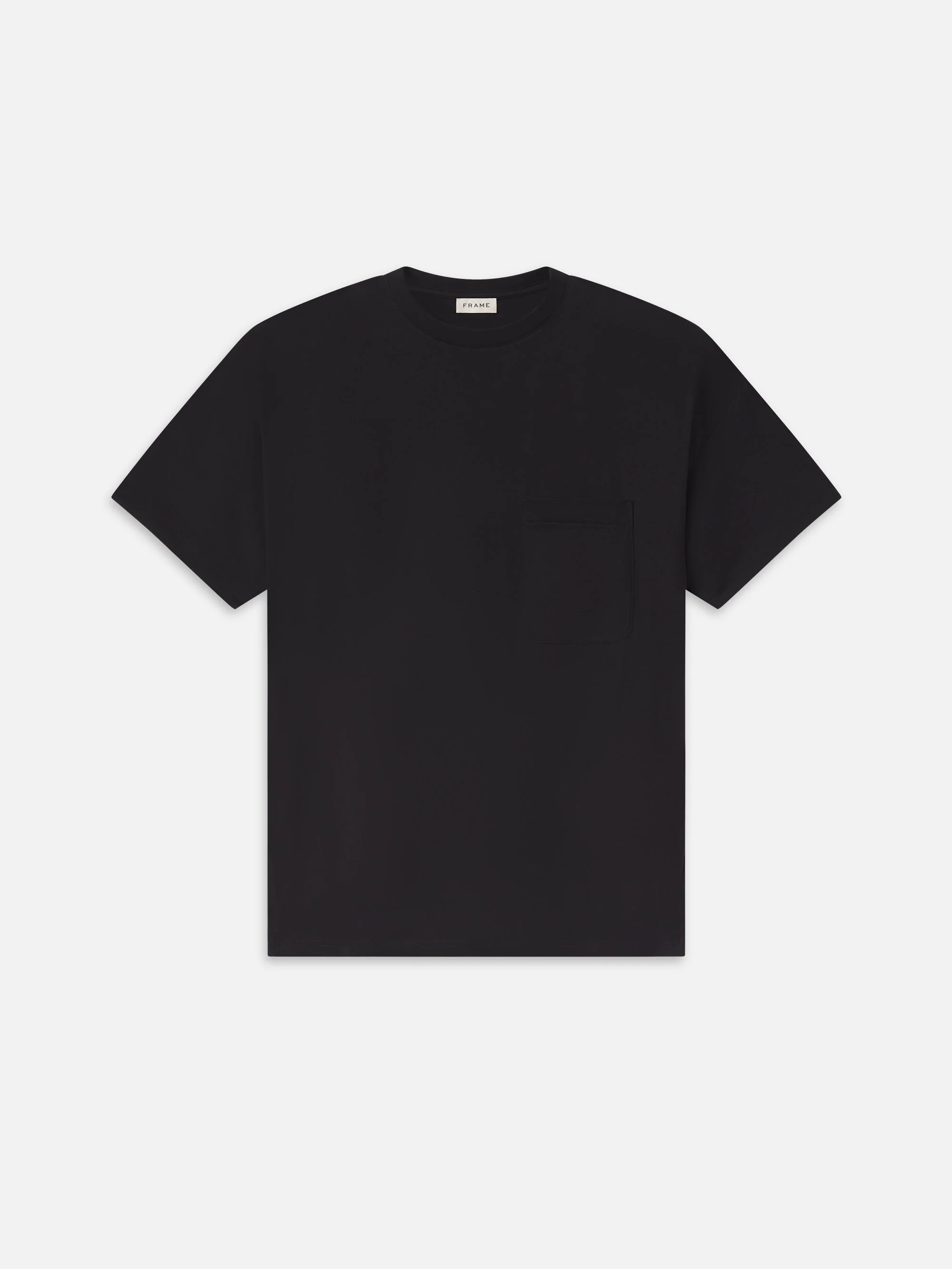 Relaxed Pocket Tee -- Black