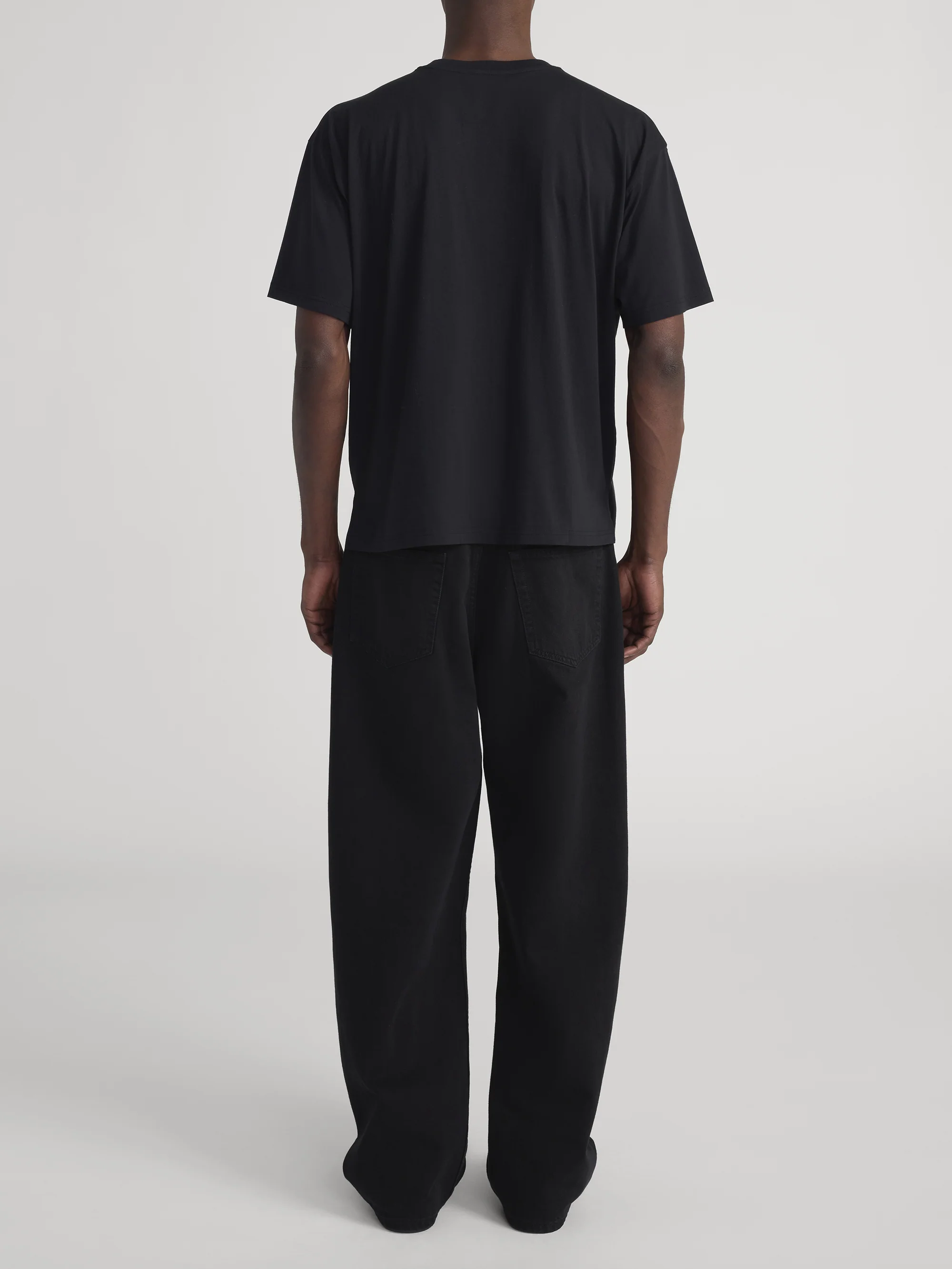 Relaxed Pocket Tee -- Black - Image 6