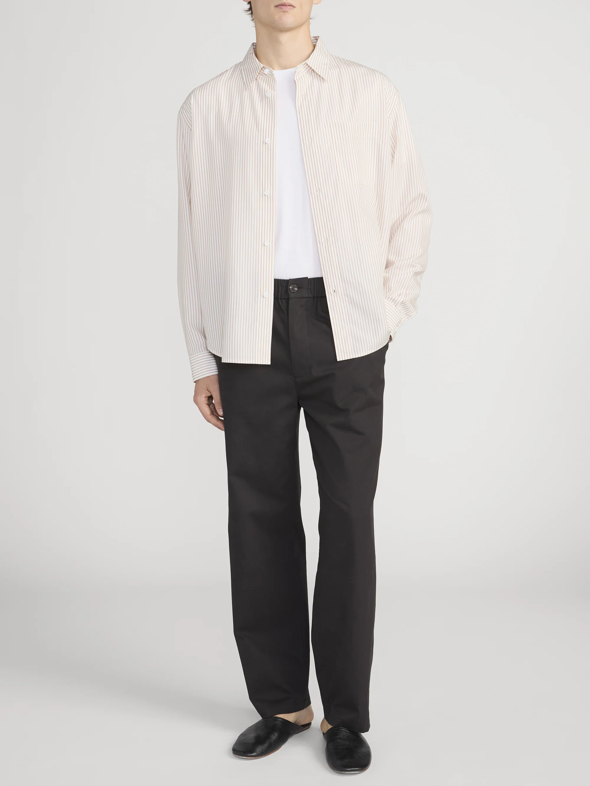 Relaxed Shirt -- Brown Stripe - Image 2