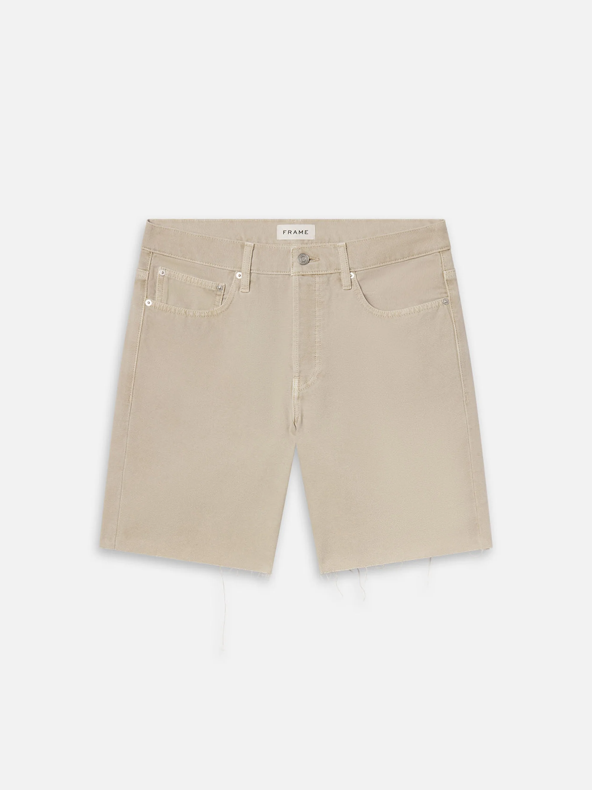 Relaxed Short Raw Hem - Image 2