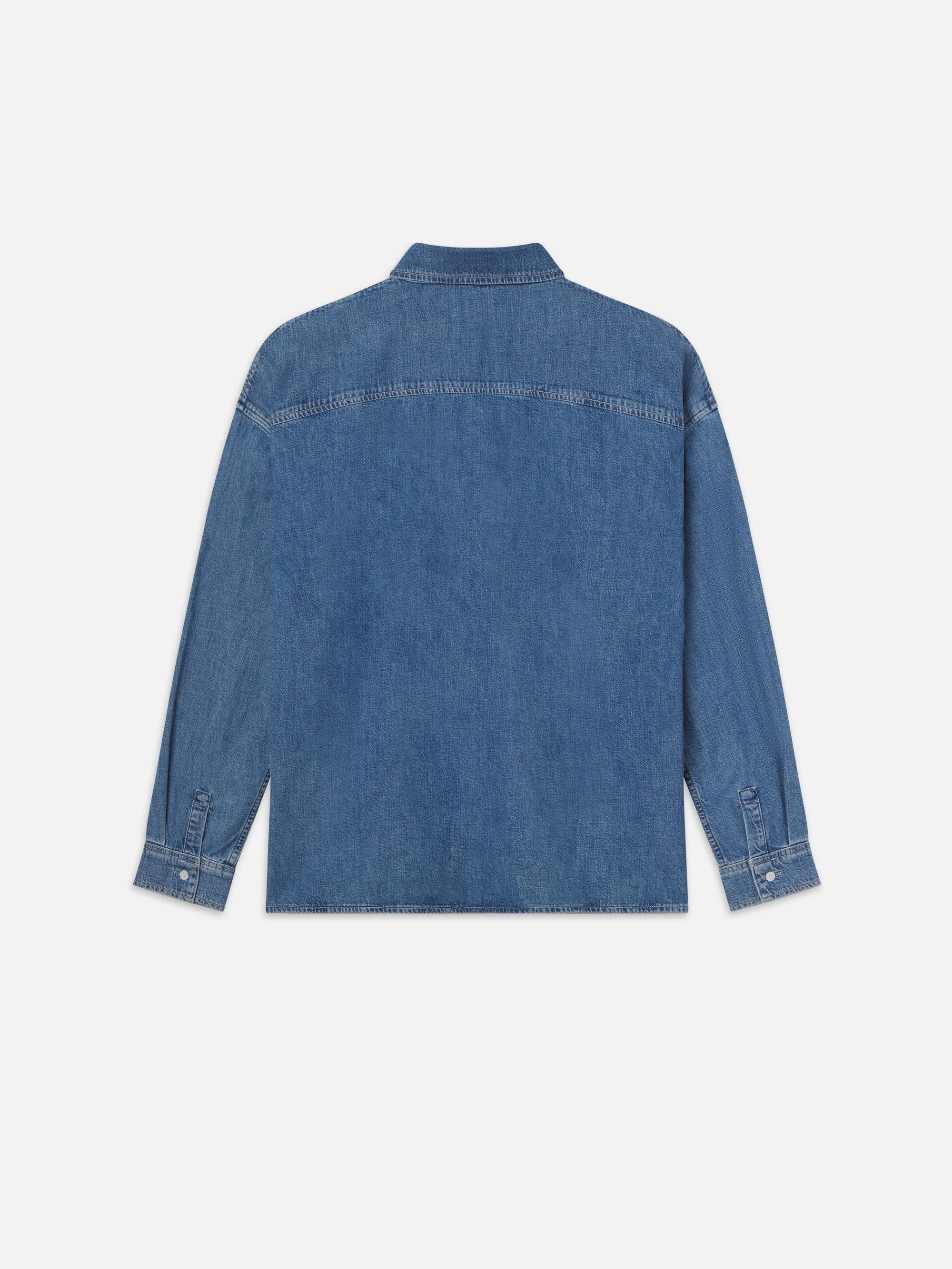 Ritz Embroidery Denim Shirt -- District - Image 4