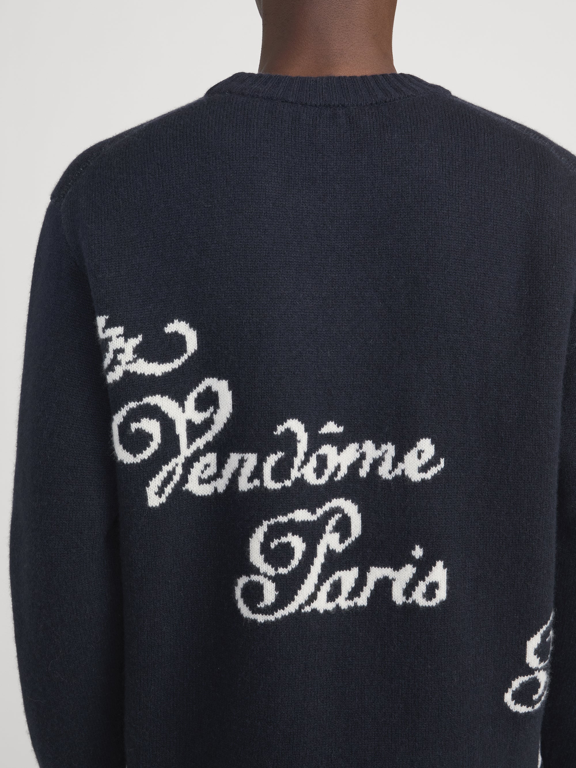 Ritz Mens Crew Sweater -- Navy Multi - Image 7