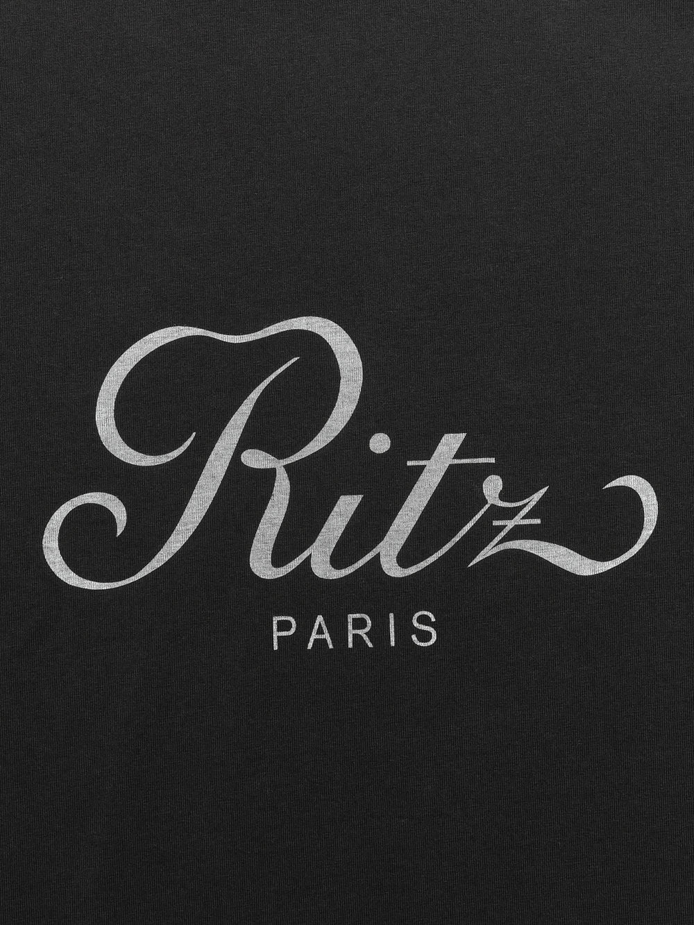 Ritz Men's Cropped Relaxed T Shirt -- Black - Image 6