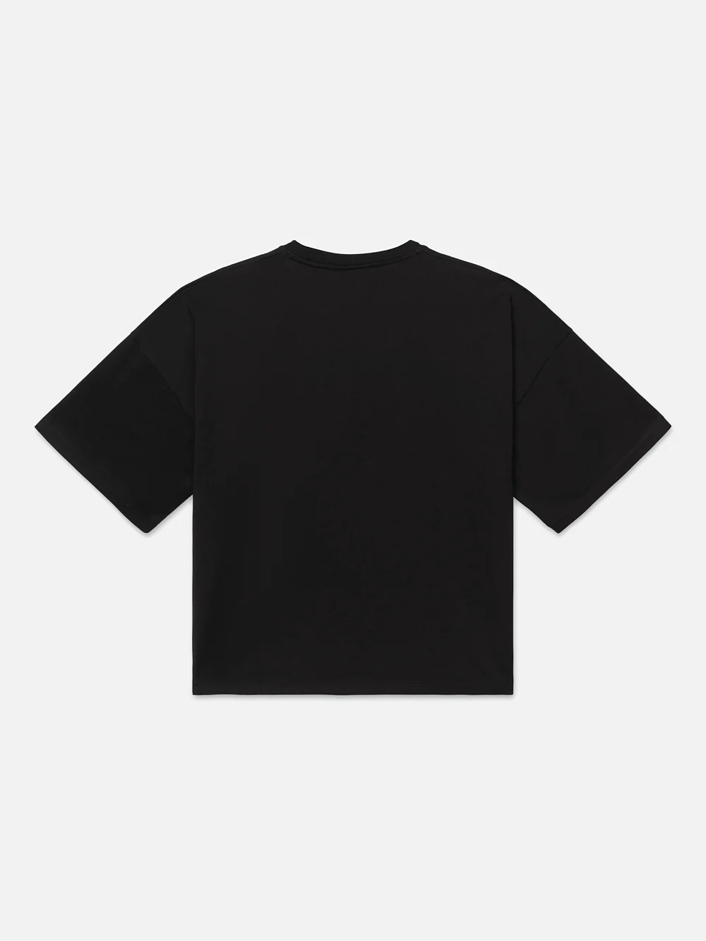 Ritz Men's Cropped Relaxed T Shirt -- Black - Image 7
