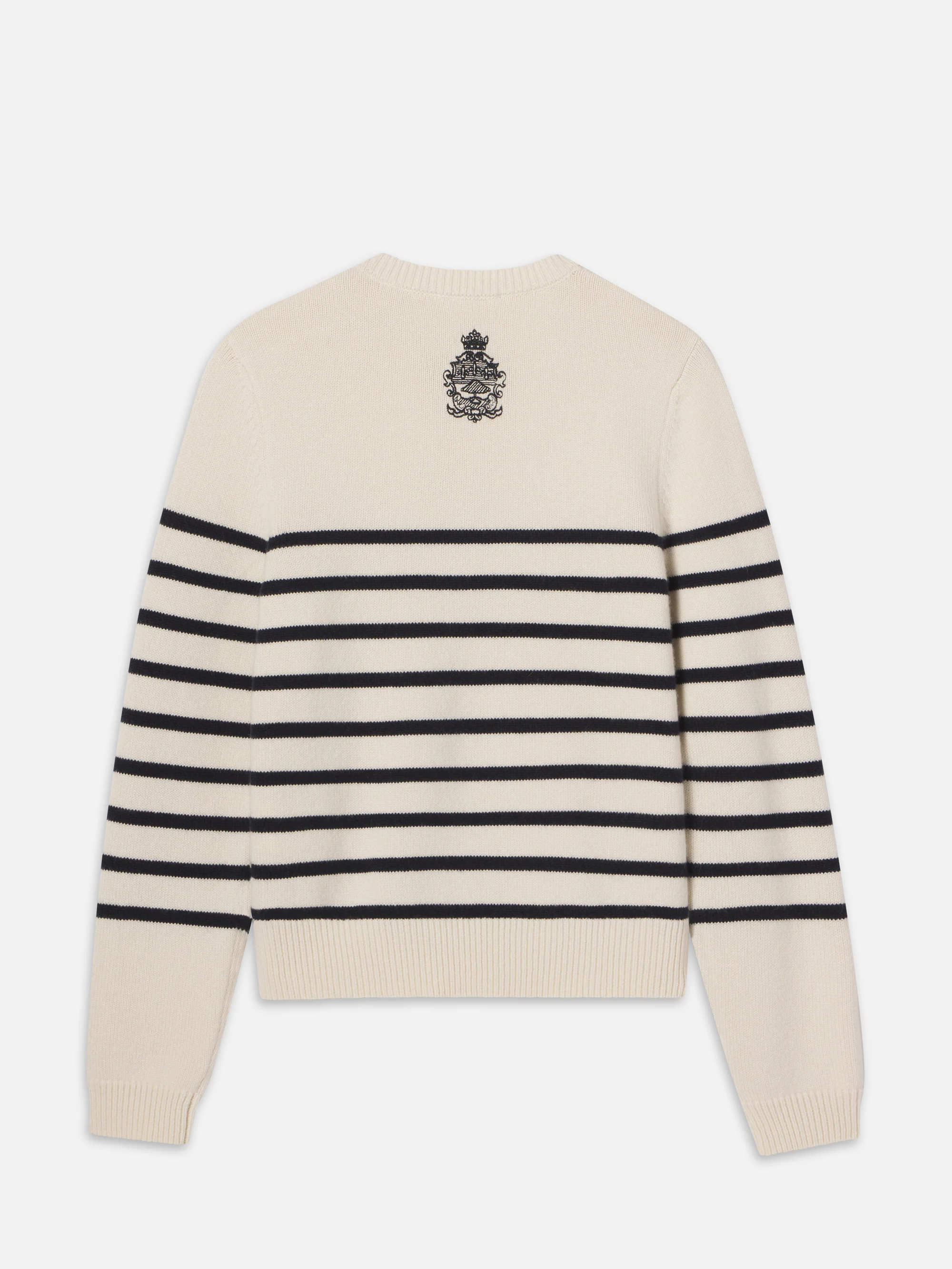 Ritz Sequined Striped Sweater -- Cream Multi - Image 9