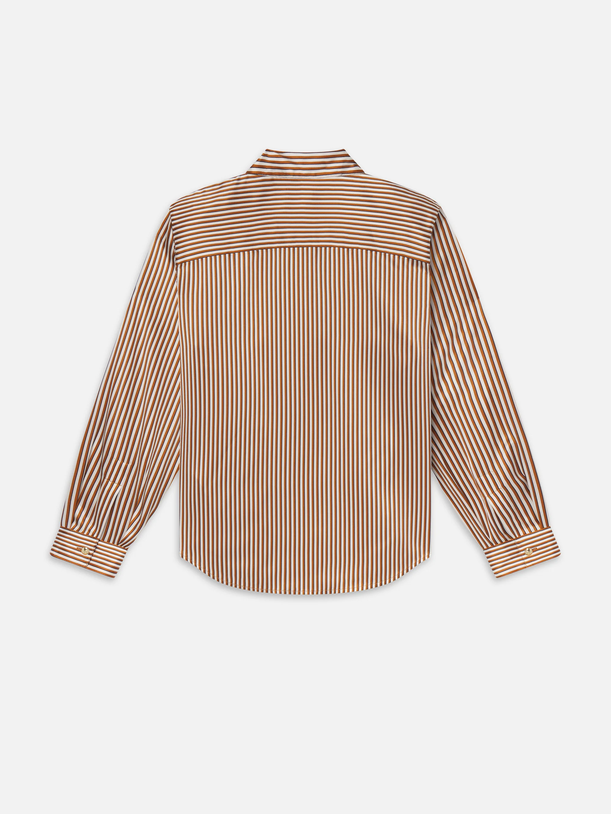 Ritz Striped Pajama Shirt -- Tan Multi - Image 8
