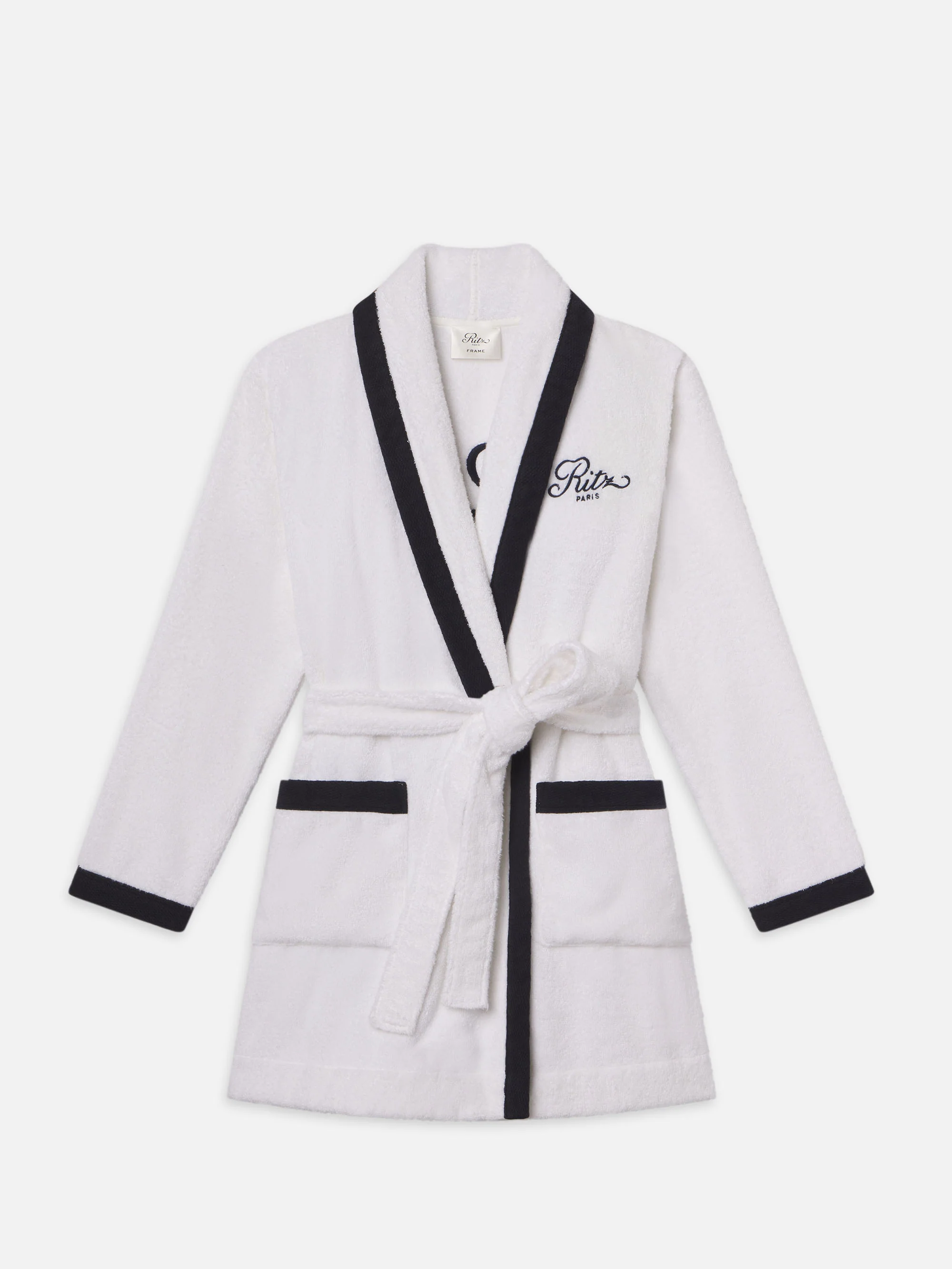 Ritz Terry Bathrobe -- Optic White