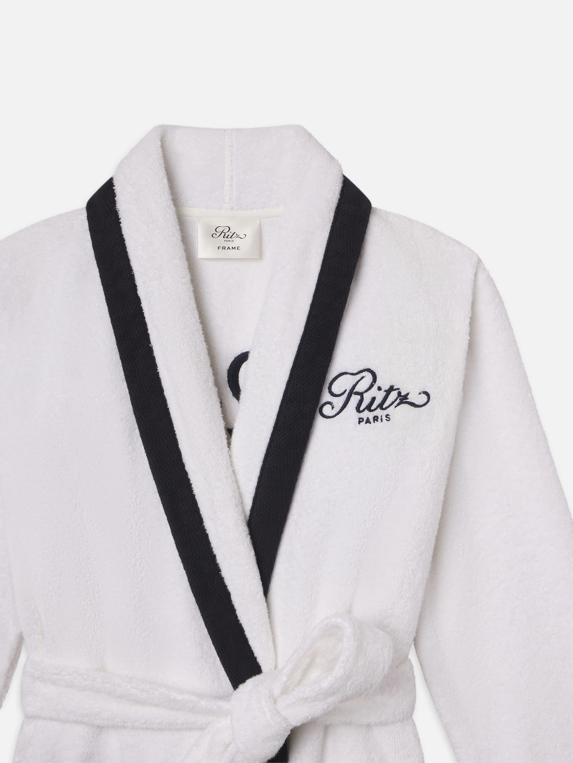 Ritz Terry Bathrobe -- Optic White - Image 3