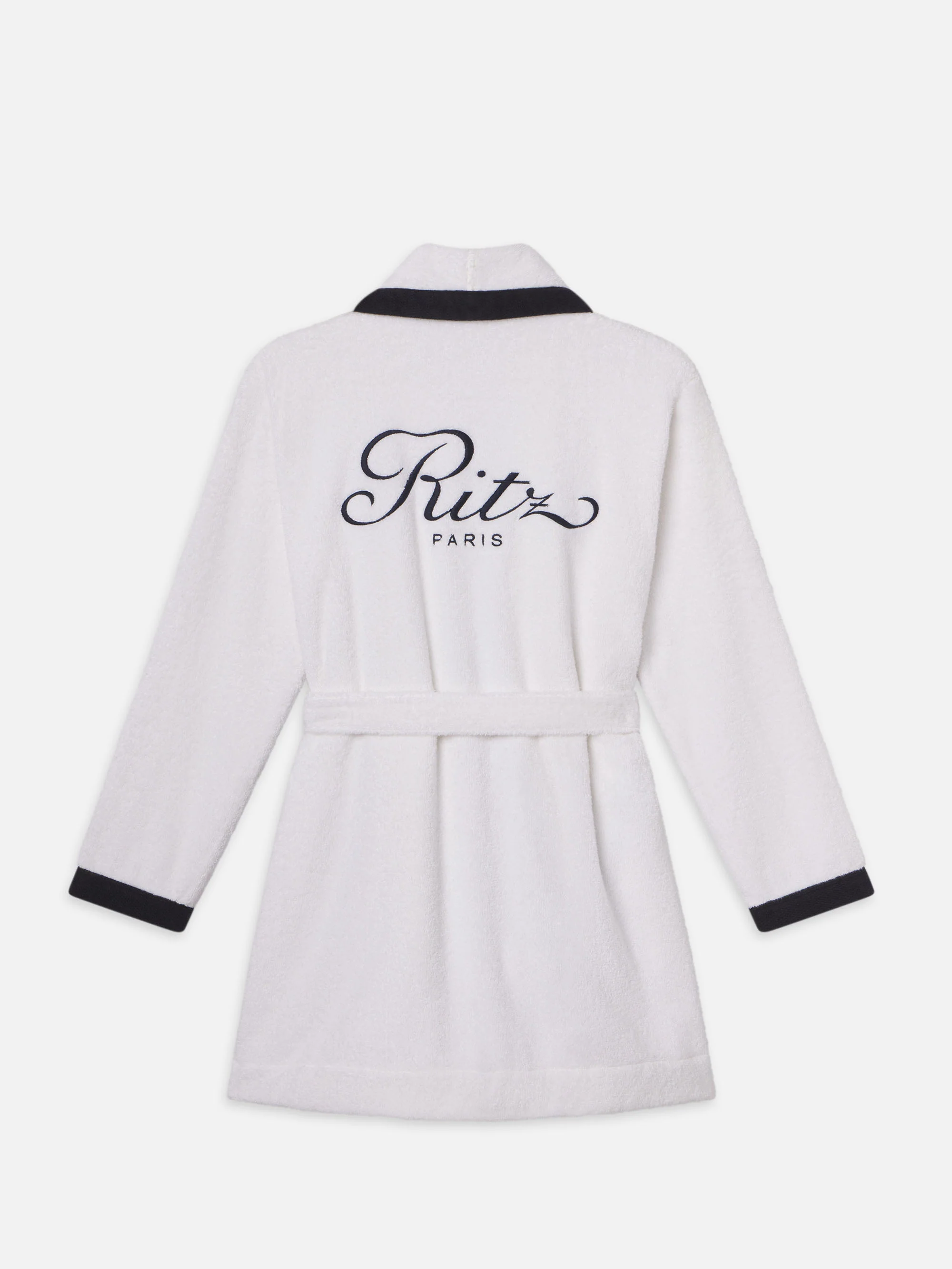 Ritz Terry Bathrobe -- Optic White - Image 4