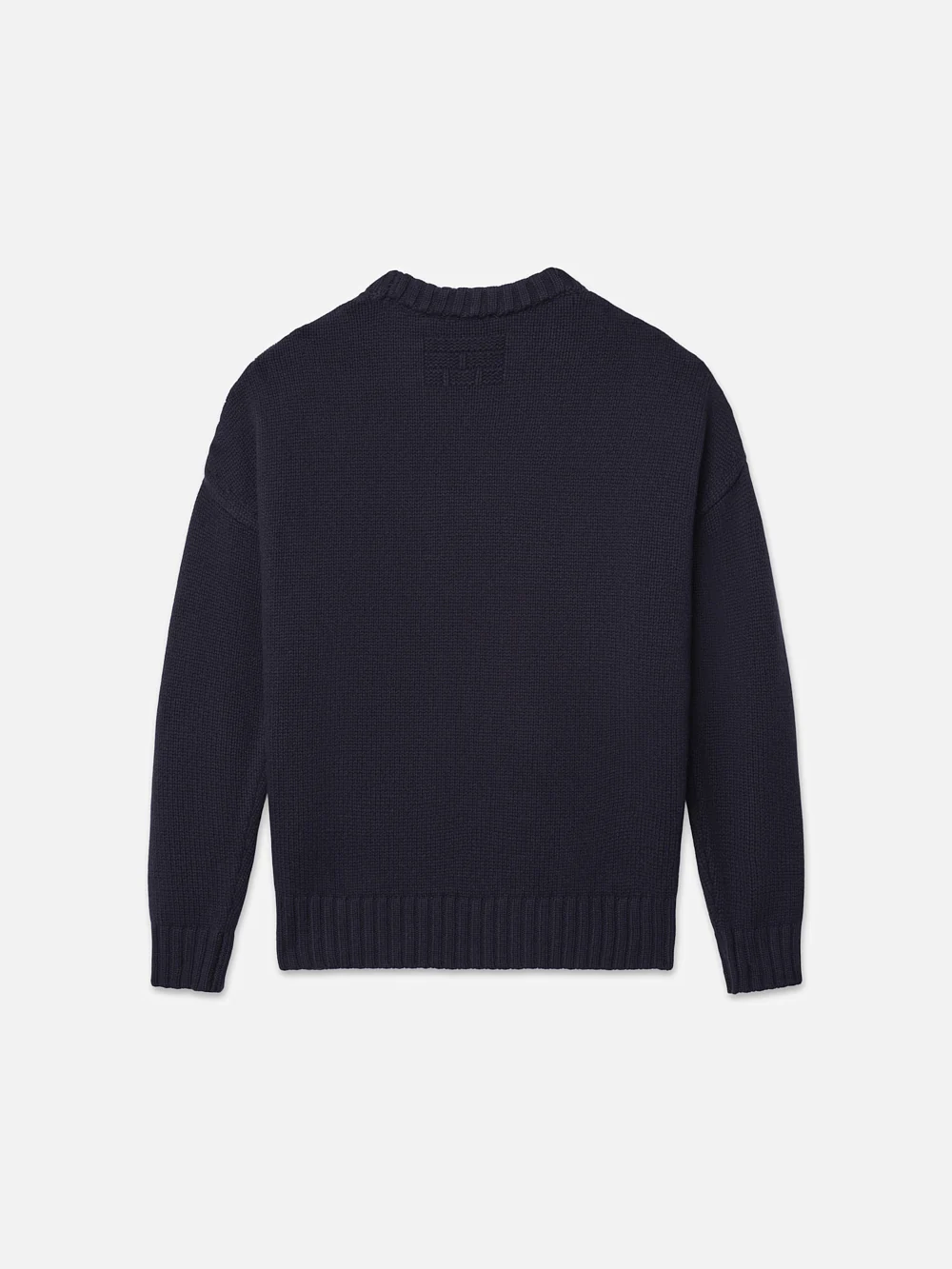 Ritz Unisex Cashmere Sweater -- Navy - Image 3