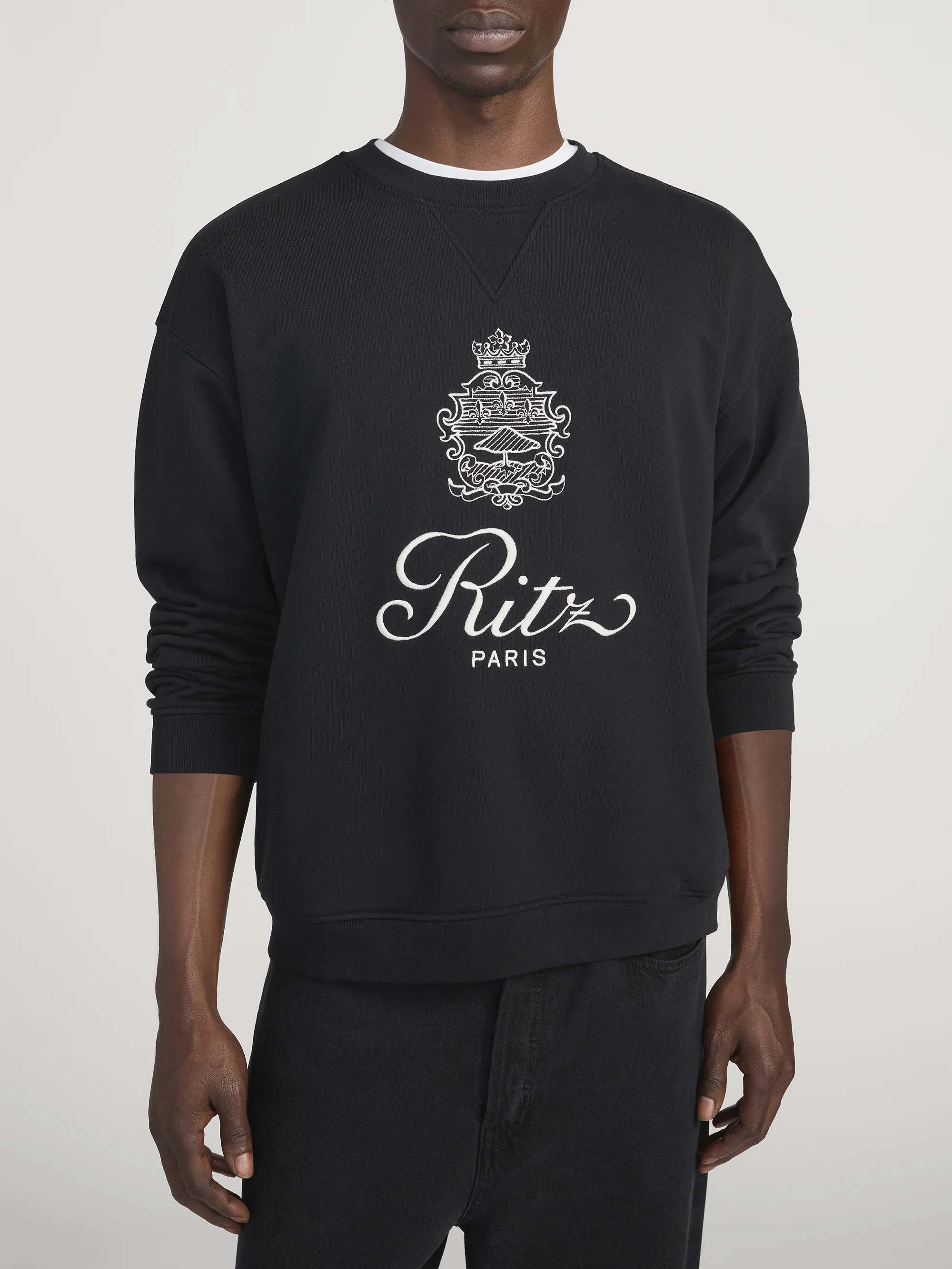 Ritz Unisex Sweatshirt -- Black - Image 4