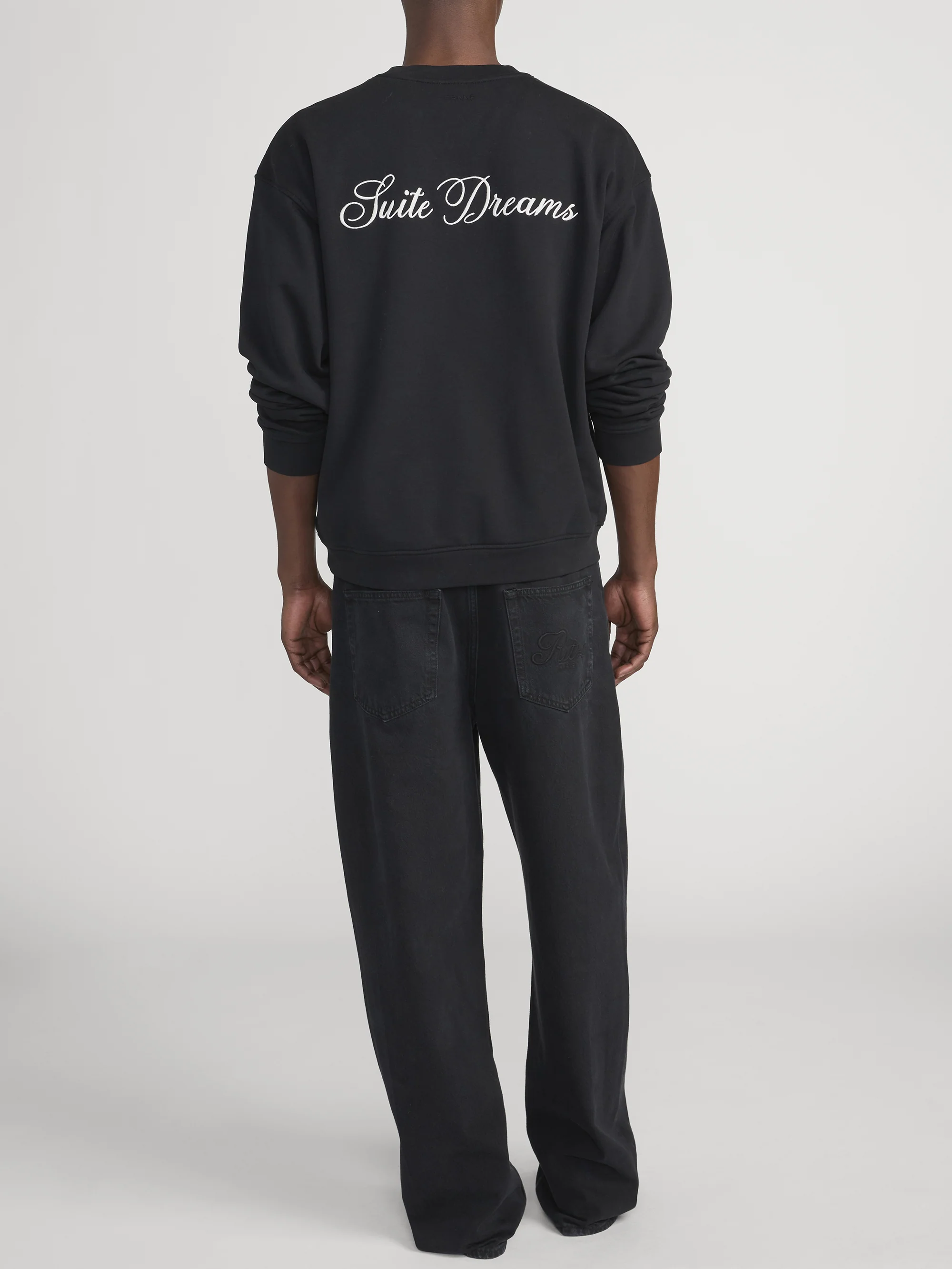 Ritz Unisex Sweatshirt -- Black - Image 7