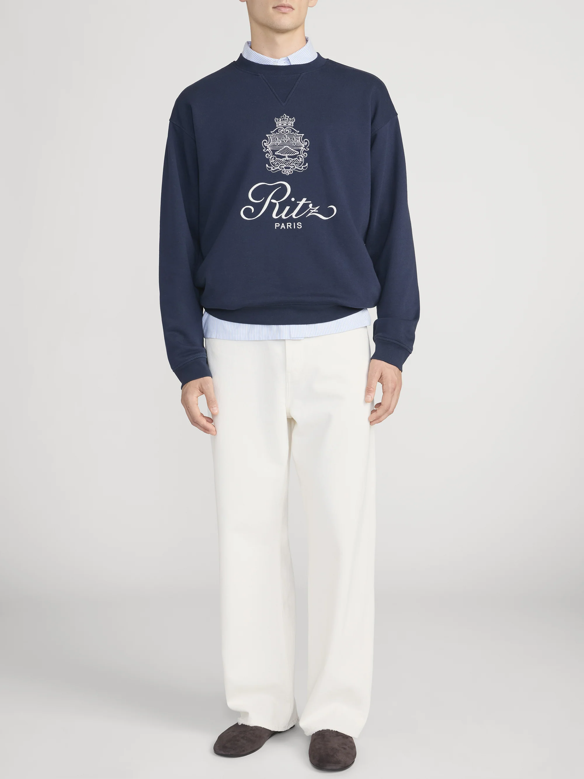 Ritz Unisex Sweatshirt -- Dark Navy - Image 3