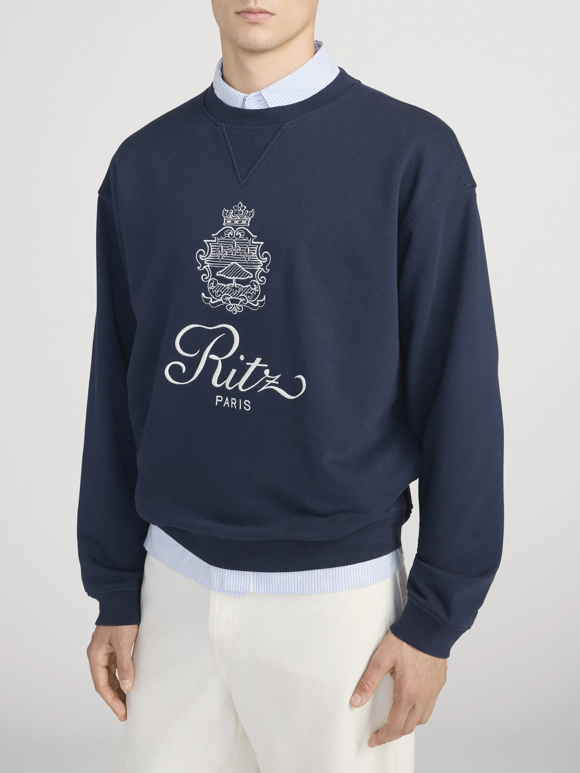 Ritz Unisex Sweatshirt -- Dark Navy - Image 6