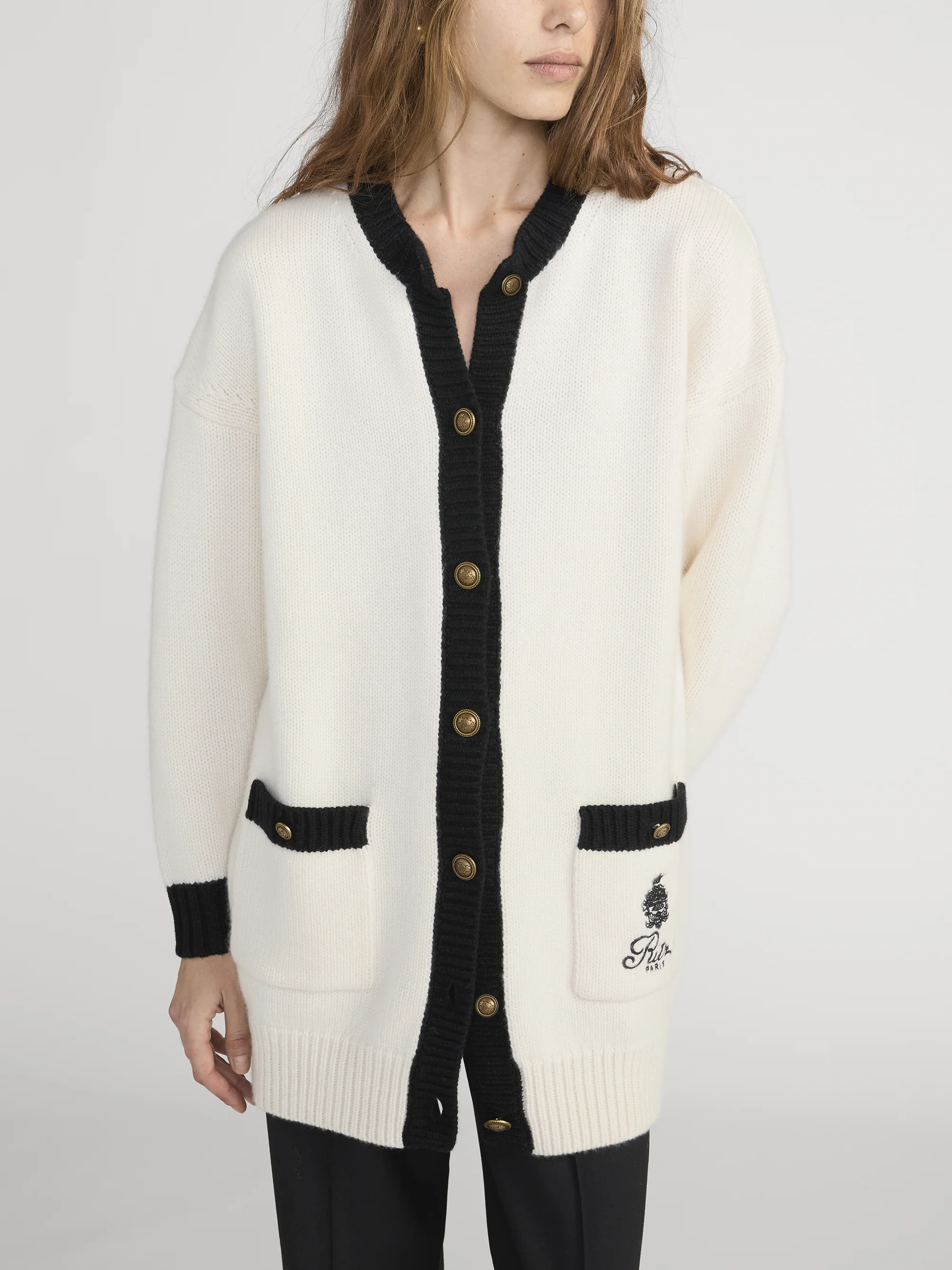 Ritz Women's Cardigan -- Black Multi - Image 2