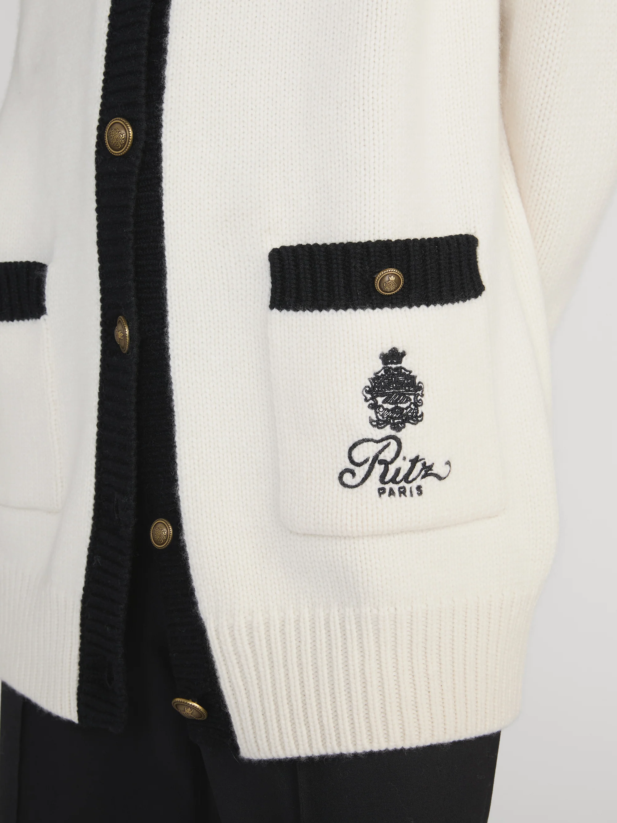 Ritz Women's Cardigan -- Black Multi - Image 3