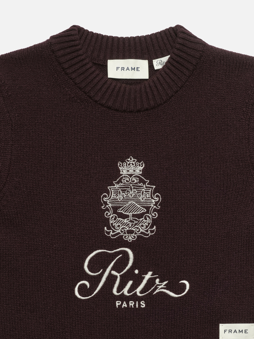 Ritz Women's Cashmere Sweater -- Bordeaux - Image 2